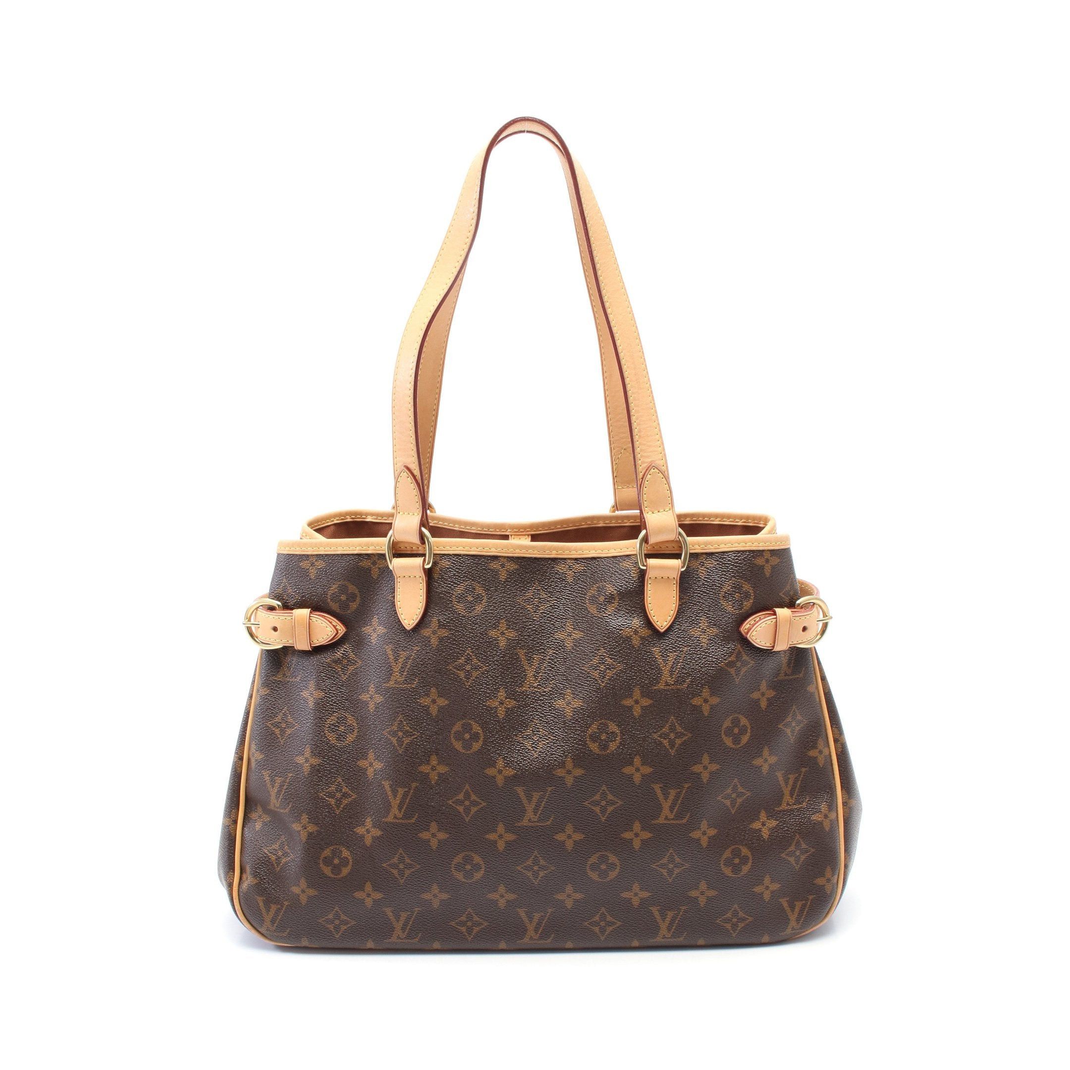 Louis Vuitton Louis Vuitton Batignolles Horizontal Monogram Shoulder Bag Leather Brown Size ONE SIZE - 1 Thumbnail