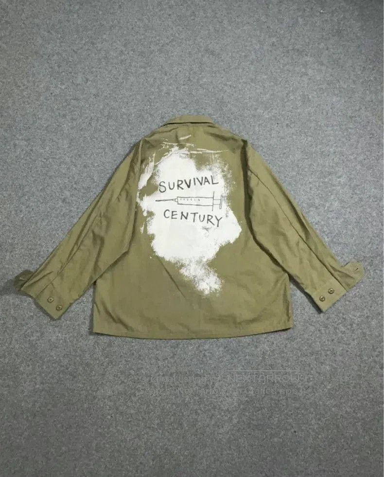 Wtaps Wtaps Four-pocket jacket with large back print Size US M / EU 48-50 / 2 - 2 Thumbnail