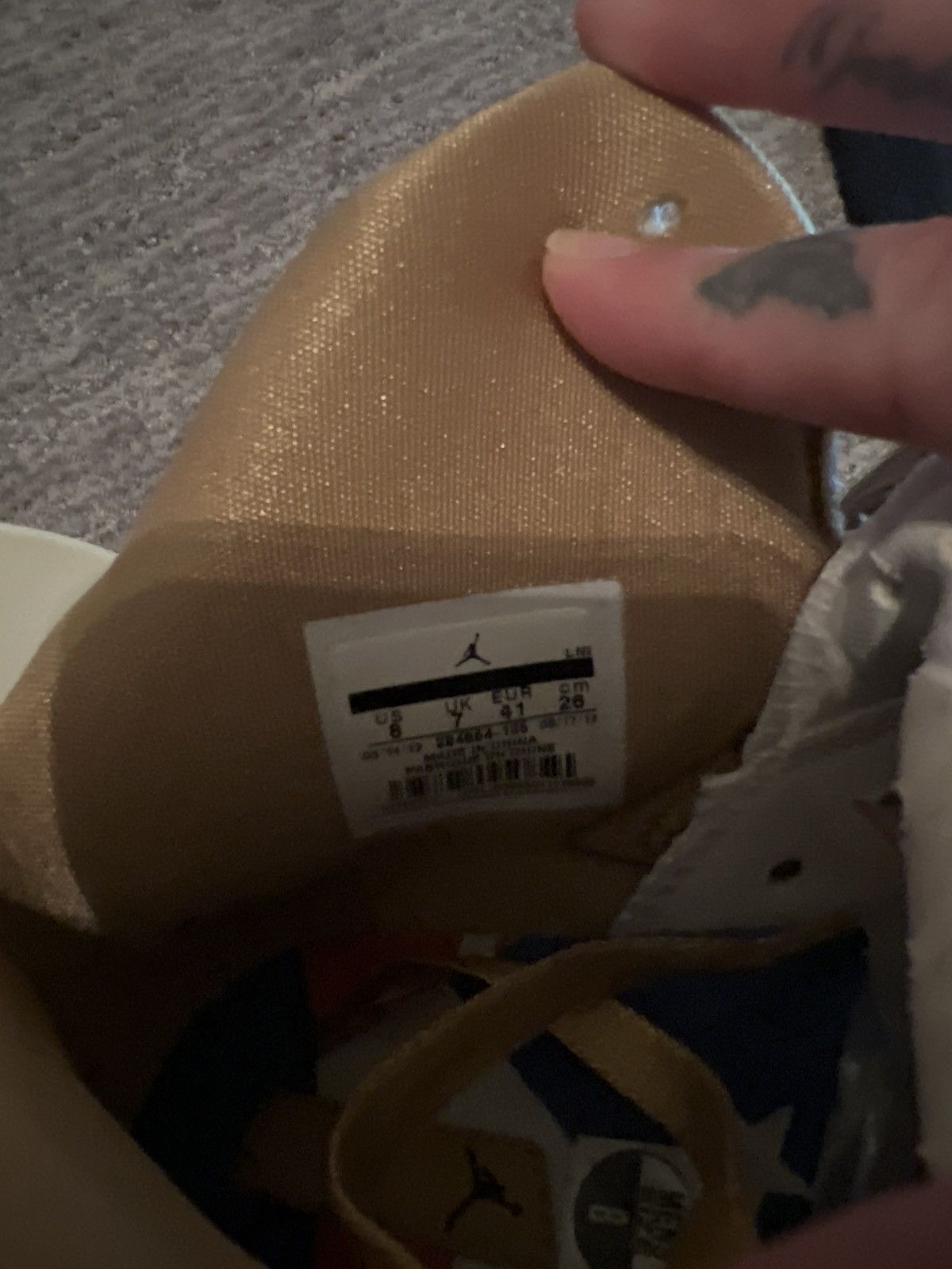 Jordan Brand Jordan retro 6 “Golden moments pack” Size US 8 / EU 41 - 7 Thumbnail