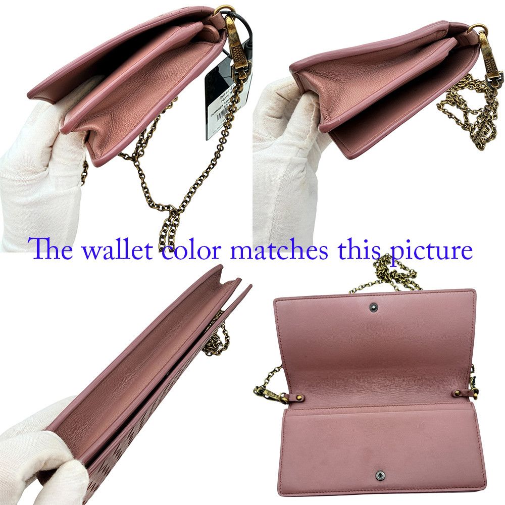 Bottega Veneta Bottega Veneta Women's Pink Wallet-purses Size ONE SIZE - 3 Thumbnail