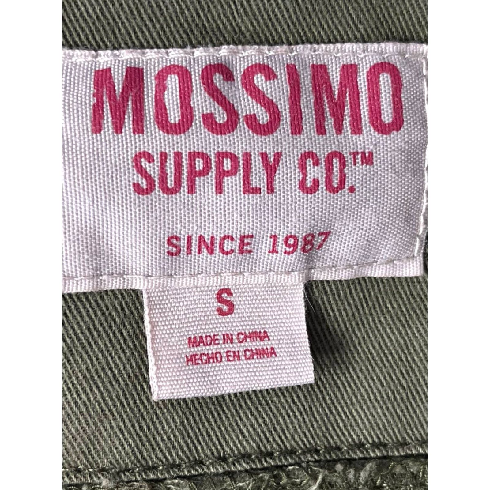 Mossimo Mossimo Women’s Green Military Jacket Size S Small Cargo Jacket Womens Green Military Jacket S Size S / US 4 / IT 40 - 7 Thumbnail