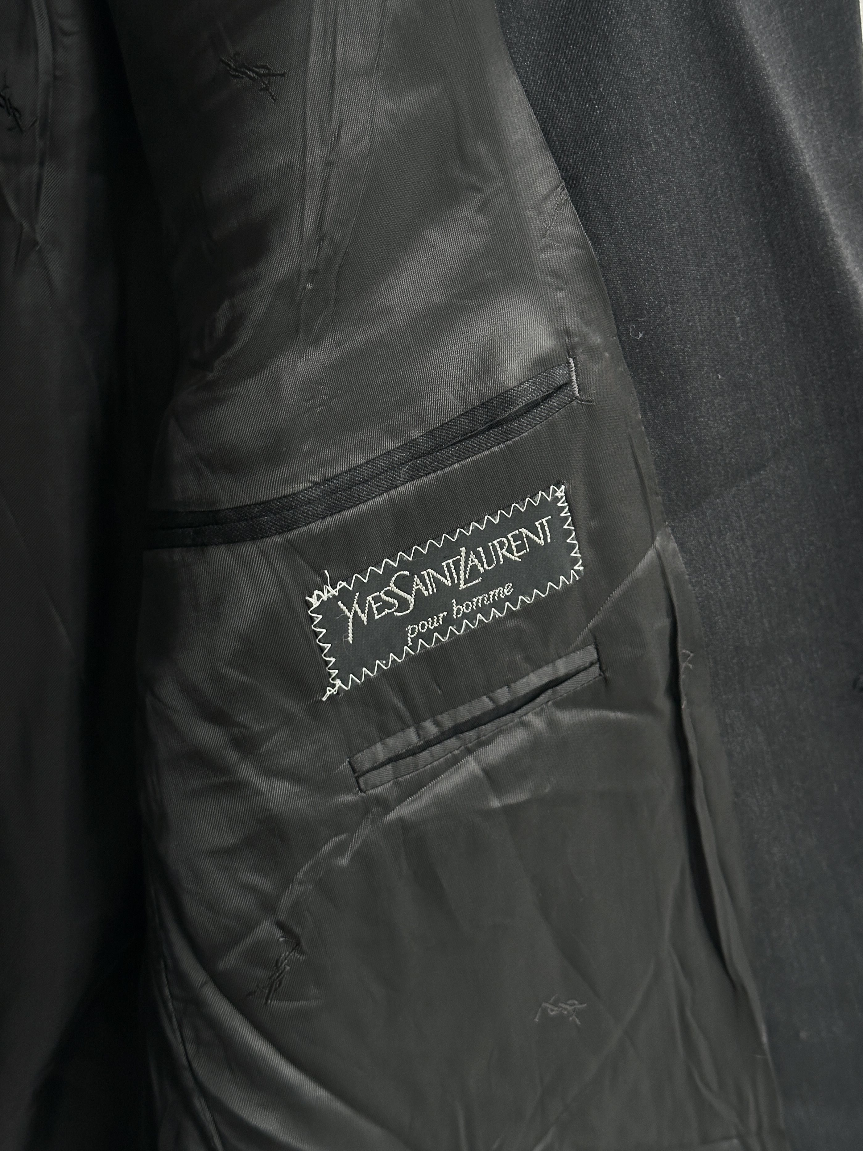 Vintage Vintage Yves Saint Laurent YSL Blazer Jacket Size 50R - 6 Thumbnail