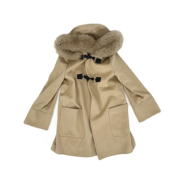 Max Mara Maxmara Casual Fashion Beige Outerwear 0079 Size M / US 6-8 / IT 42-44 - 1 Thumbnail