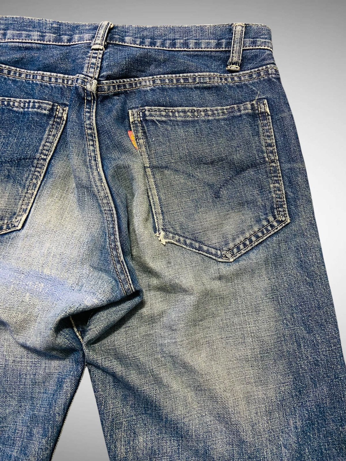 45rpm Vintage 45 RPM Distressed Jeans Size US 28 / EU 44 - 9 Thumbnail