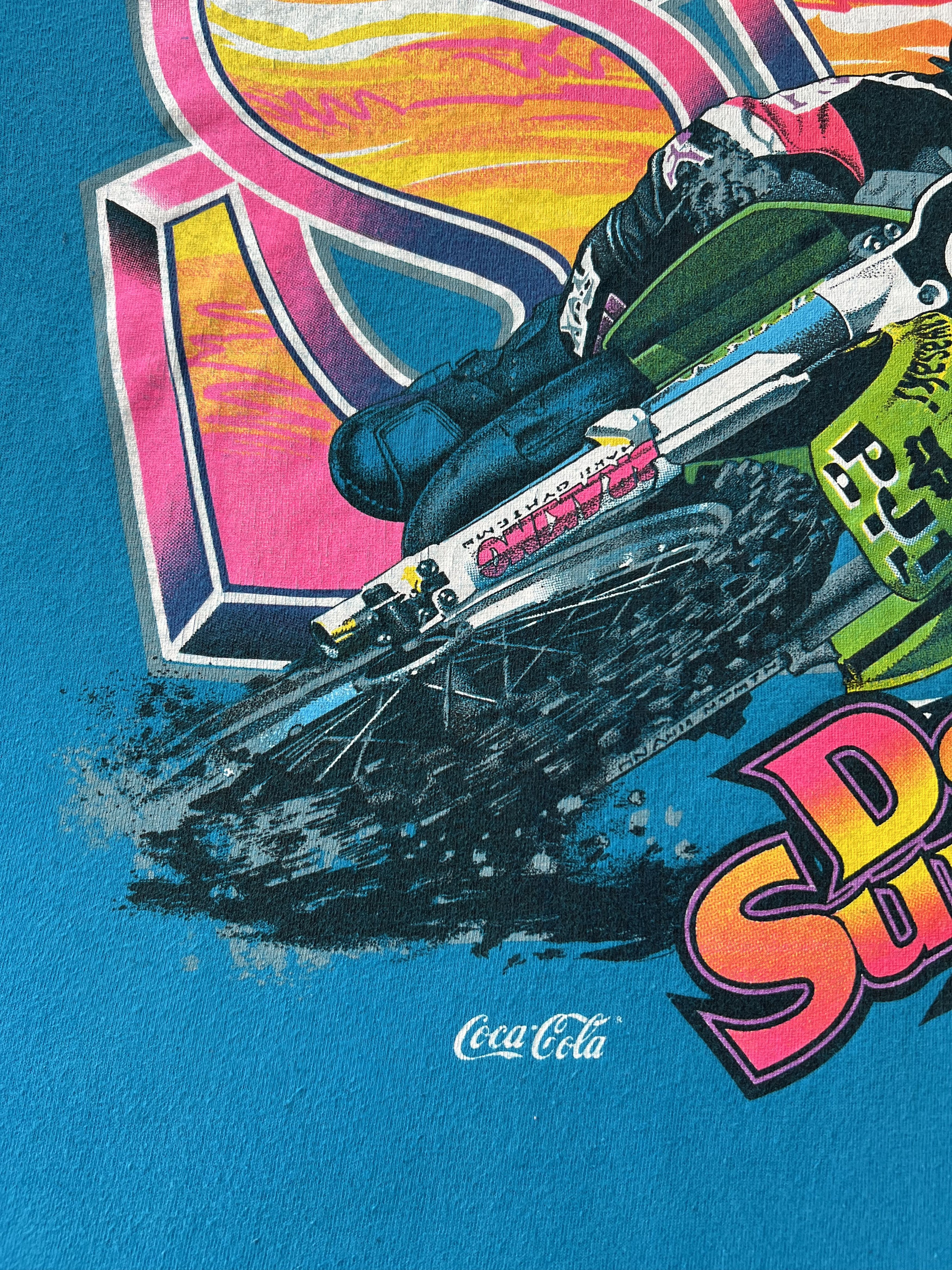 Vintage Vintage 90s Dortmund Supercross ADAC Moto Racing Long Sleeve Size US XL / EU 56 / 4 - 6 Thumbnail