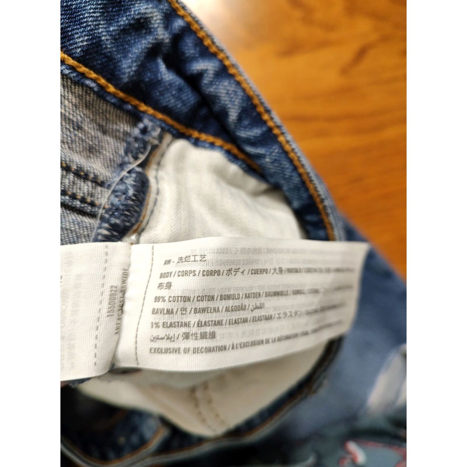 Abercrombie & Fitch Abercrombie & Fitch Jeans Women 36 Regular 24 Blue Distressed 5-Pocket Zip Mom High Rise 13 In Inseam Denim Cotton Blend Medium Wash Size 25" / US 0 / IT 36 - 6 Thumbnail