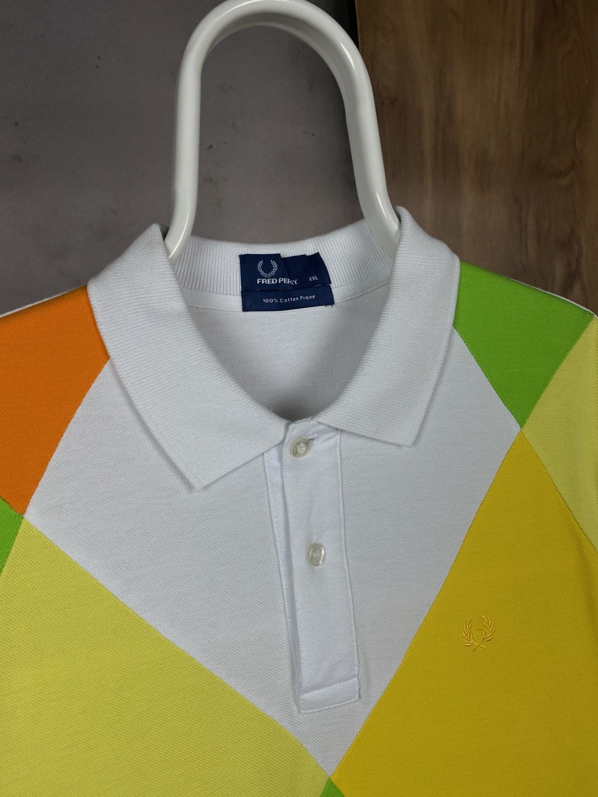 Fred Perry 🍃Vintage Polo T-Shirt Fred Perry Tee🍃 Size US XXL / EU 58 / 5 - 2 Thumbnail