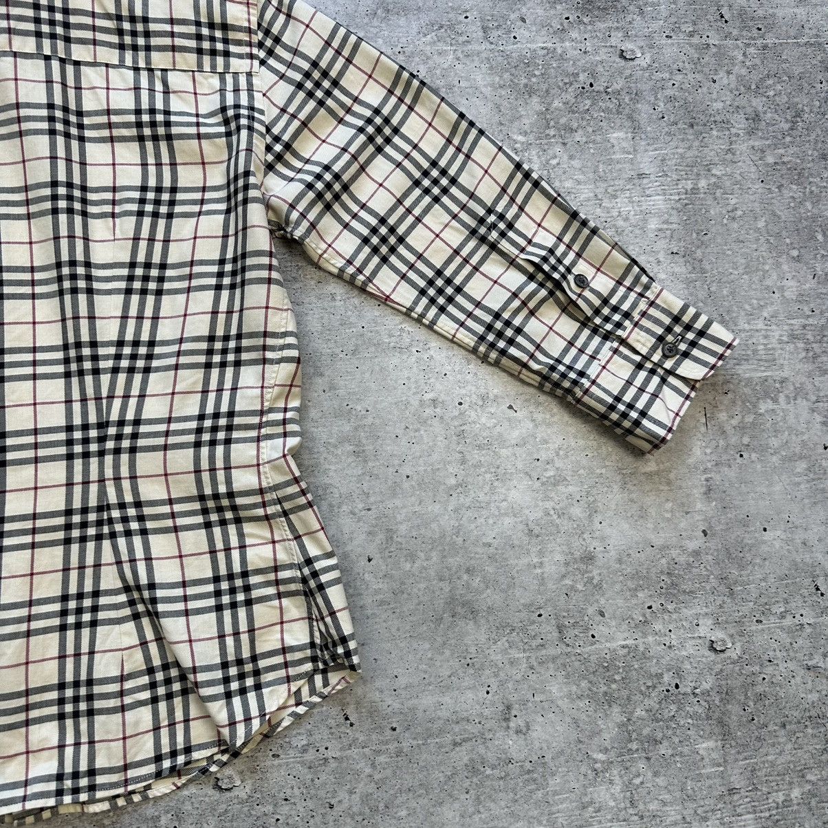 Burberry Burberry London Nova Check Button 3/4 Sleeve Shirt Size S / US 4 / IT 40 - 16 Thumbnail