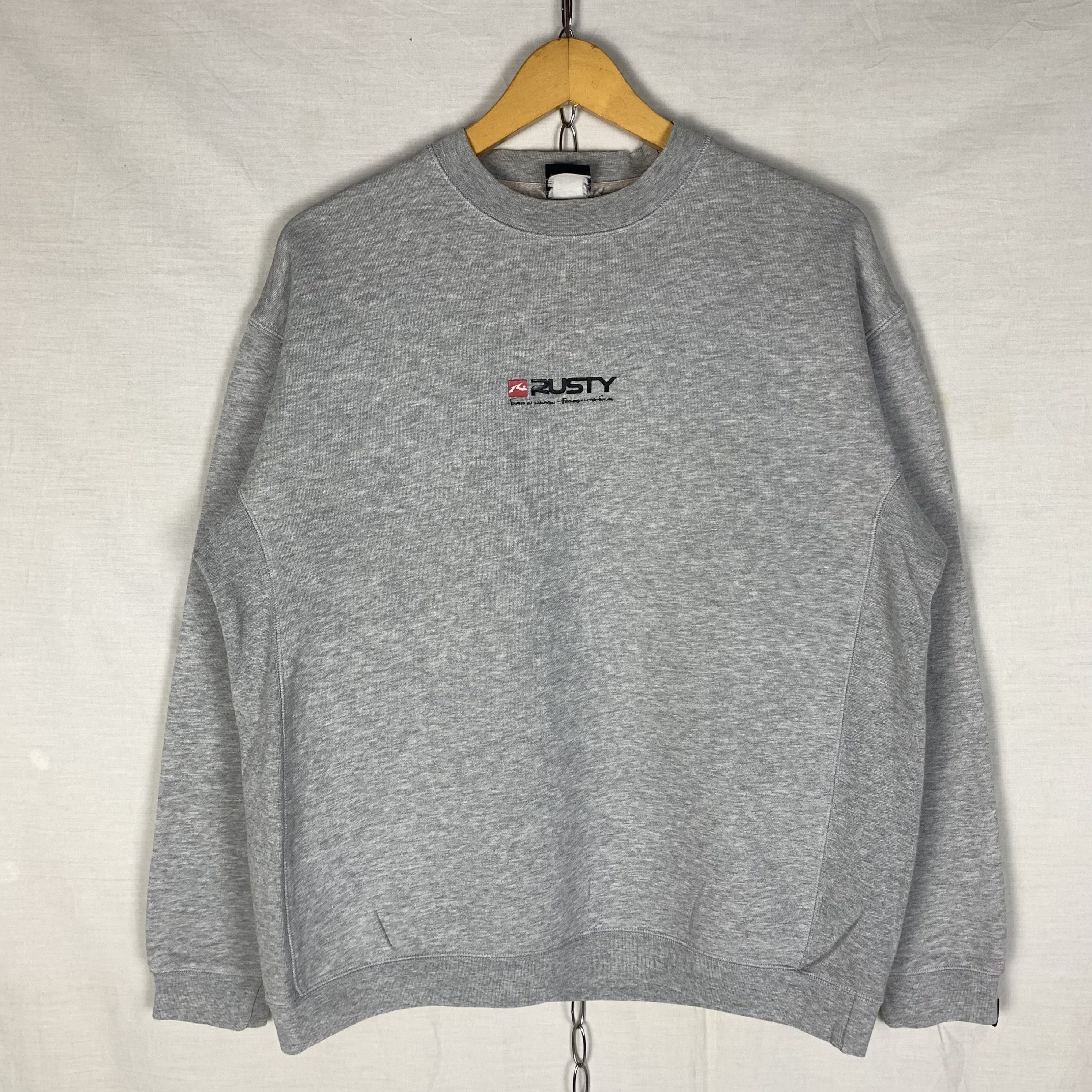 Rusty Rusty Sweatshirt Crewneck Size US M / EU 48-50 / 2 - 2 Thumbnail