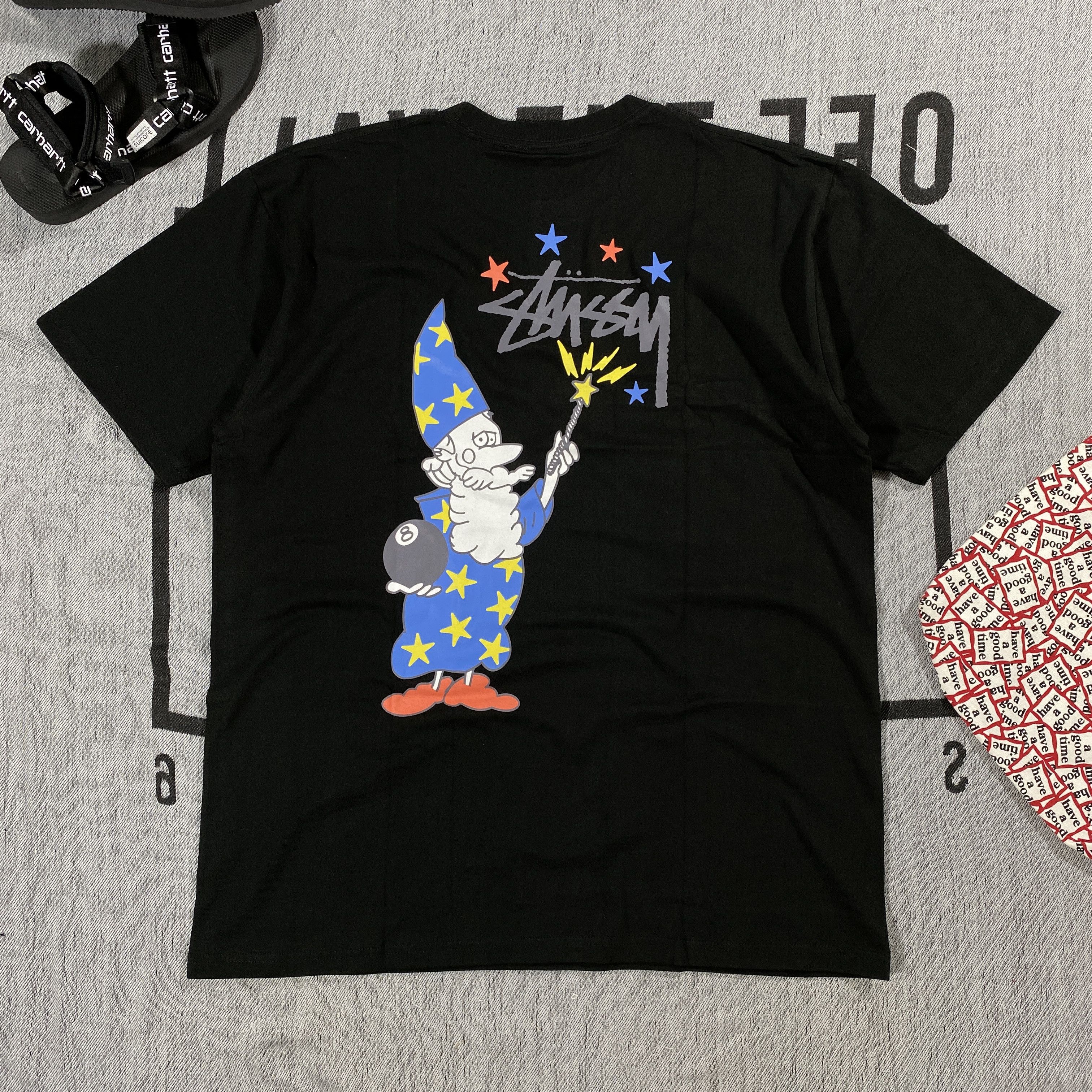 Stussy STUSSY WIZARD TEE MEDIUM Size US L / EU 52-54 / 3 - 1 Thumbnail