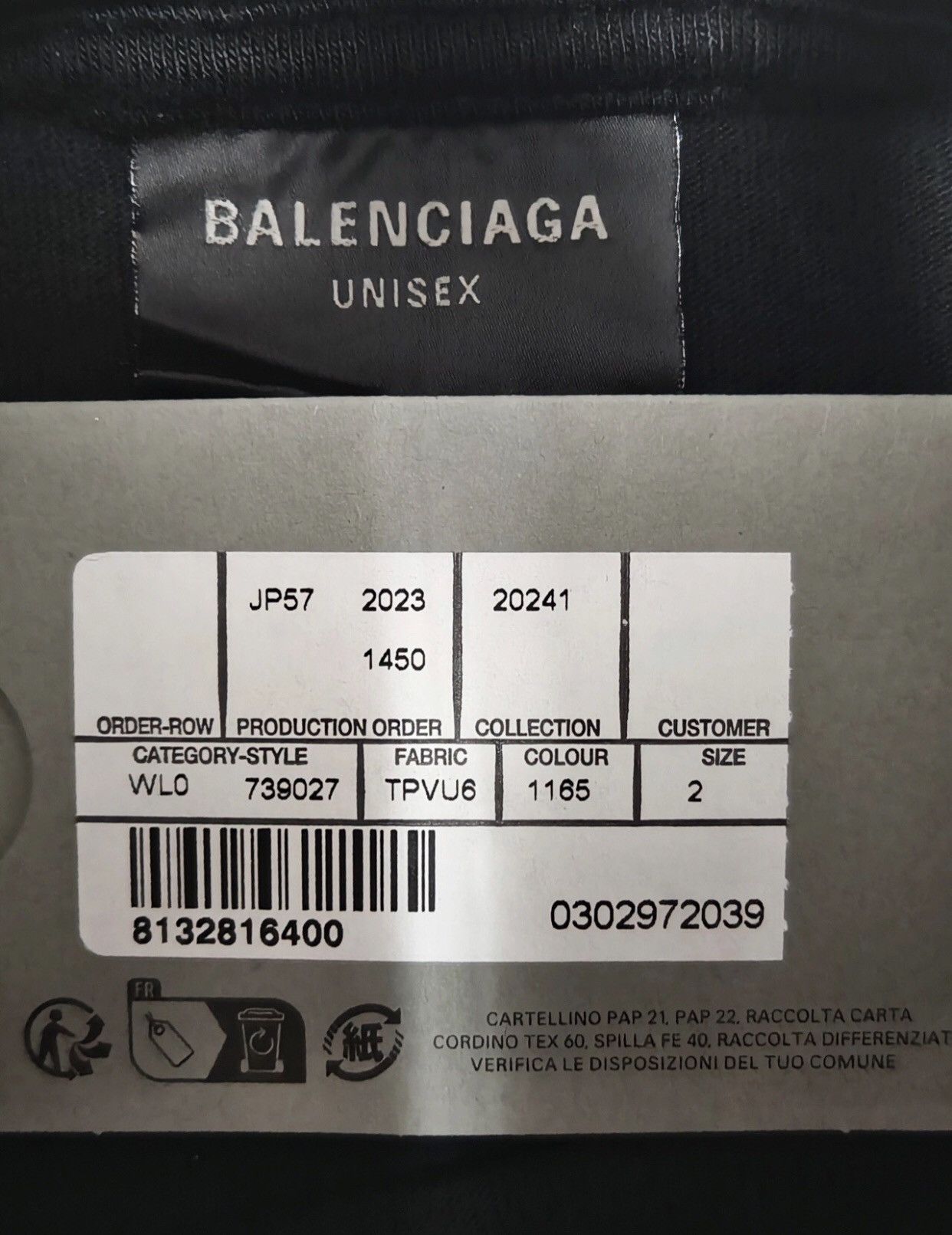 Balenciaga Balenciaga 23fw surfing logo letter long sleeved sweatshirt Size US M / EU 48-50 / 2 - 4 Thumbnail