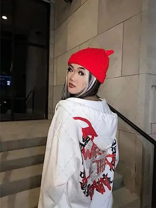 Japanese Brand New Unisex Painting Letter Heart Designs Patchwork T-Shirt Size US XXL / EU 58 / 5 - 3 Thumbnail