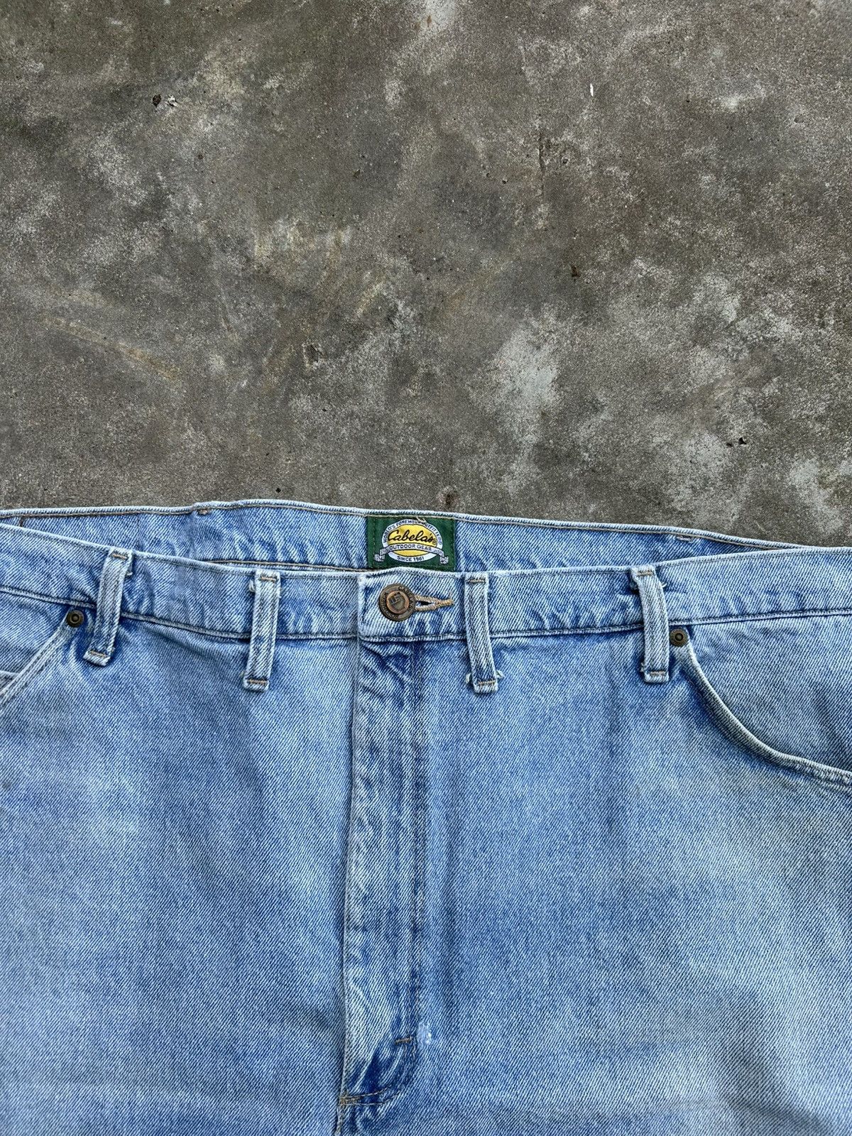 Cabelas Vintage Cabelas Denim Blue Jeans Size US 44 / EU 60 - 2 Thumbnail