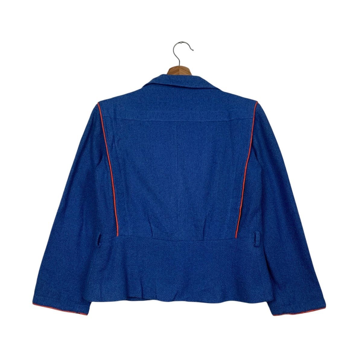 Japanese Brand ROGER MAHR Paris Roma Iwashima Blazer Jacket #2876-C130 Size M / US 6-8 / IT 42-44 - 15 Thumbnail