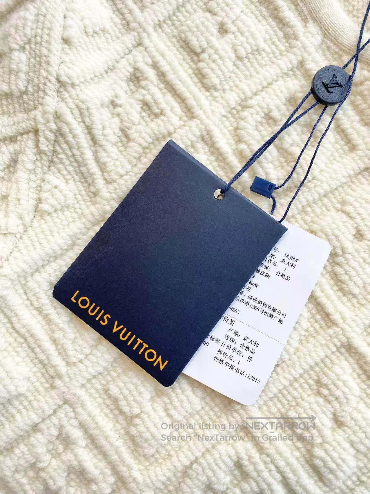 Louis Vuitton Louis Vuitton 26SS embossed cashmere cardigan| Size L / US 10 / IT 46 - 7 Thumbnail