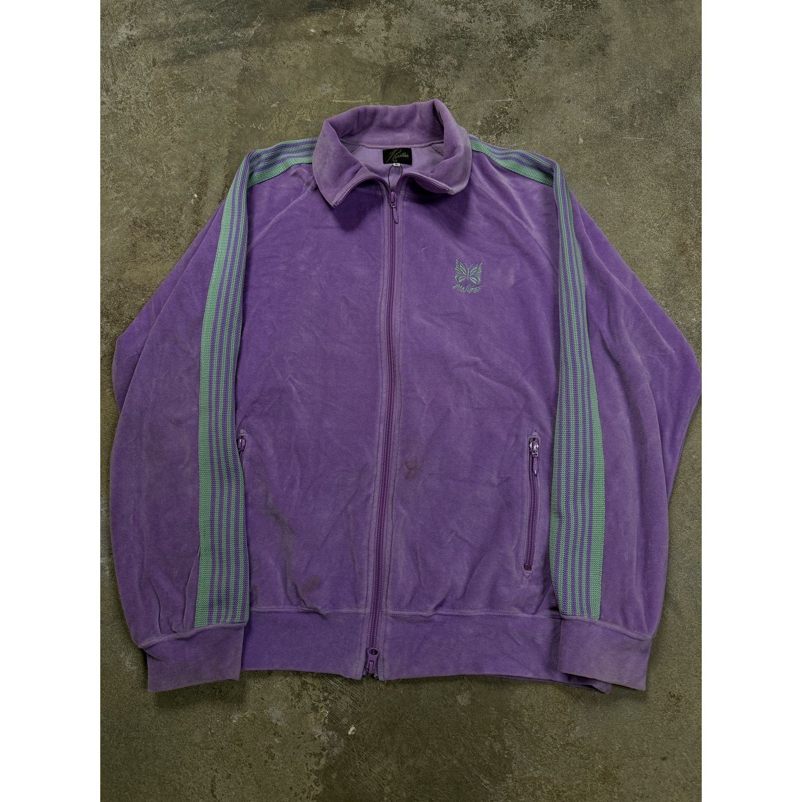 NEEDLES×AWGE Reversible Work Jacket AWGE × NEEDLES Reversible Work Jacket - Pe / C Twill