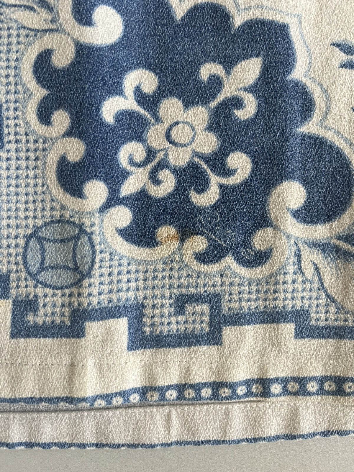 Bode Bode Blue Pagoda Shirt Size US S / EU 44-46 / 1 - 5 Thumbnail