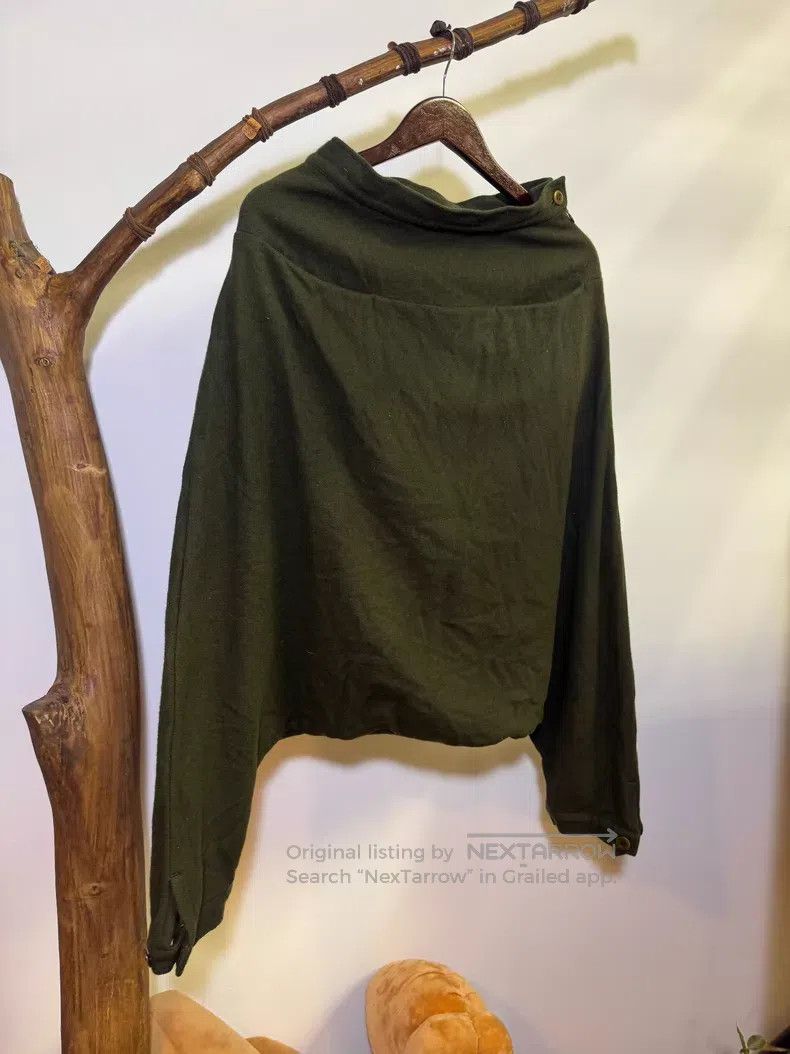 Yohji Yamamoto Yohji Yamamoto size 1 Show style wool crotch pants Size US 28 / EU 44 - 1 Thumbnail