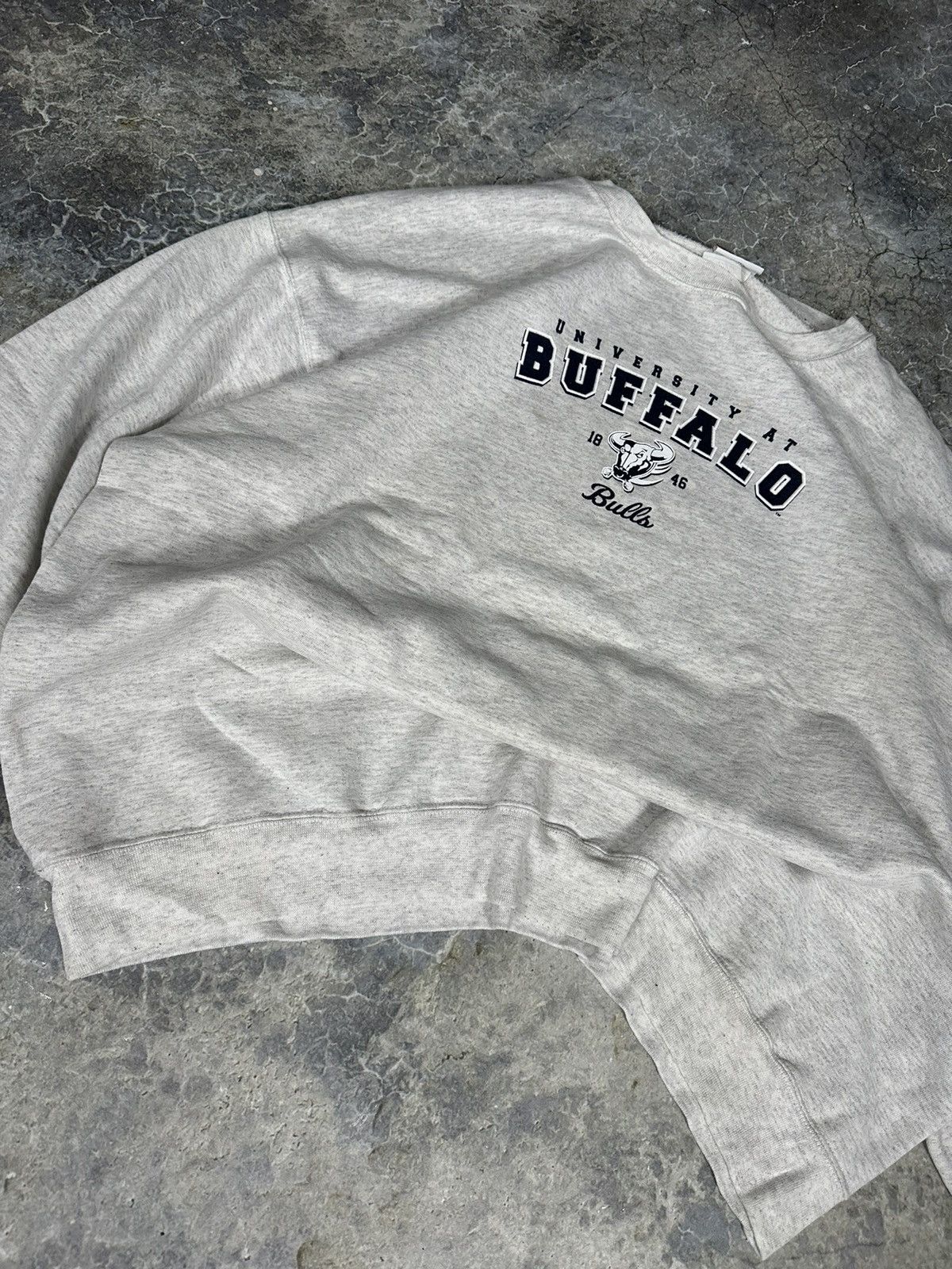 Champion × Vintage Vintage Buffalo U Crewneck Size US XL / EU 56 / 4 - 2 Thumbnail