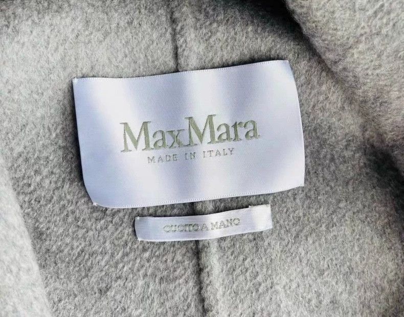Max Mara Max Mara Grey cashmere coat Size XS / US 0-2 / IT 36-38 - 4 Thumbnail