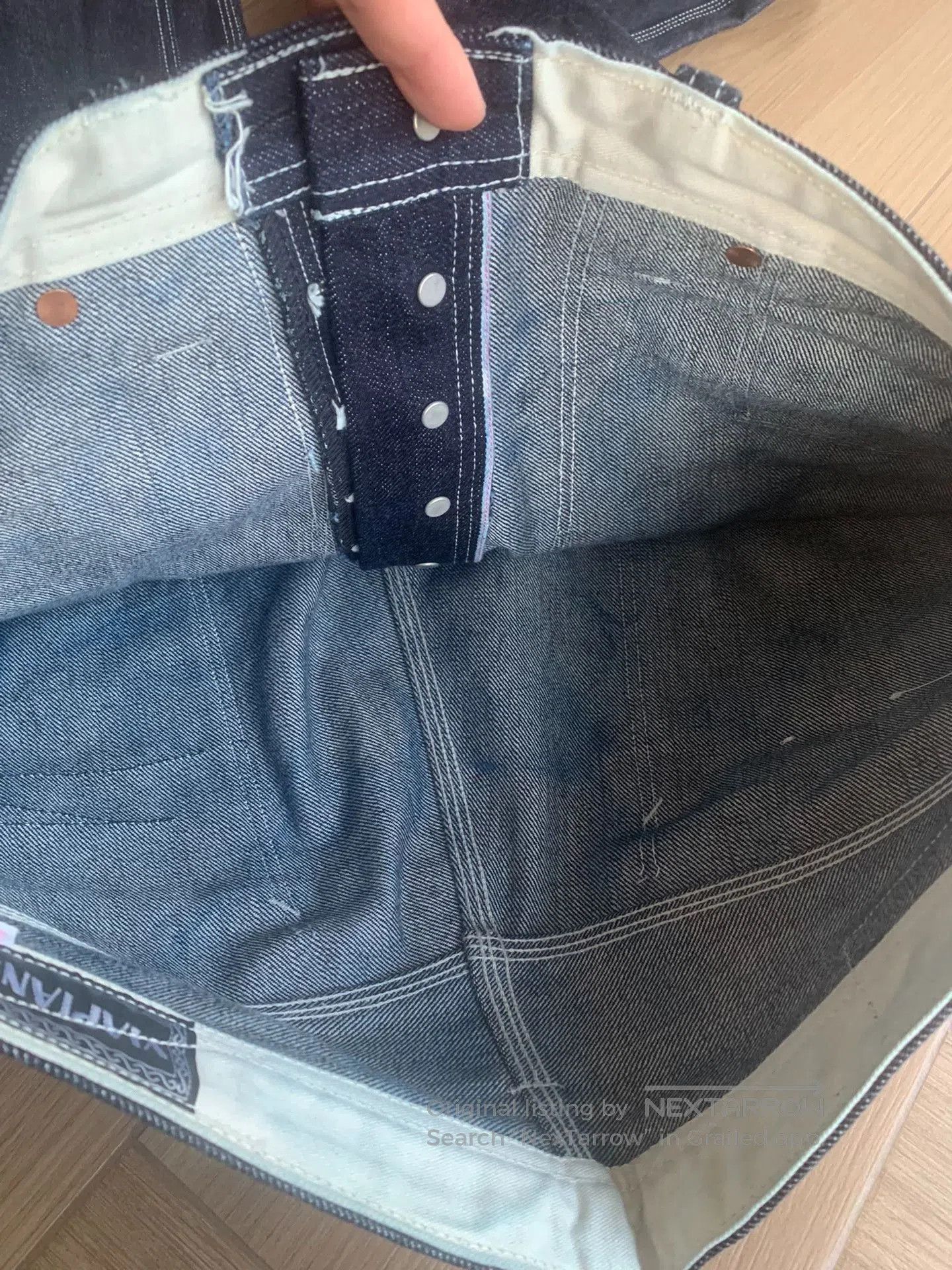 Other Viapiana Slim Straight Selvedge Cargo Pants. Size US 35 - 8 Thumbnail