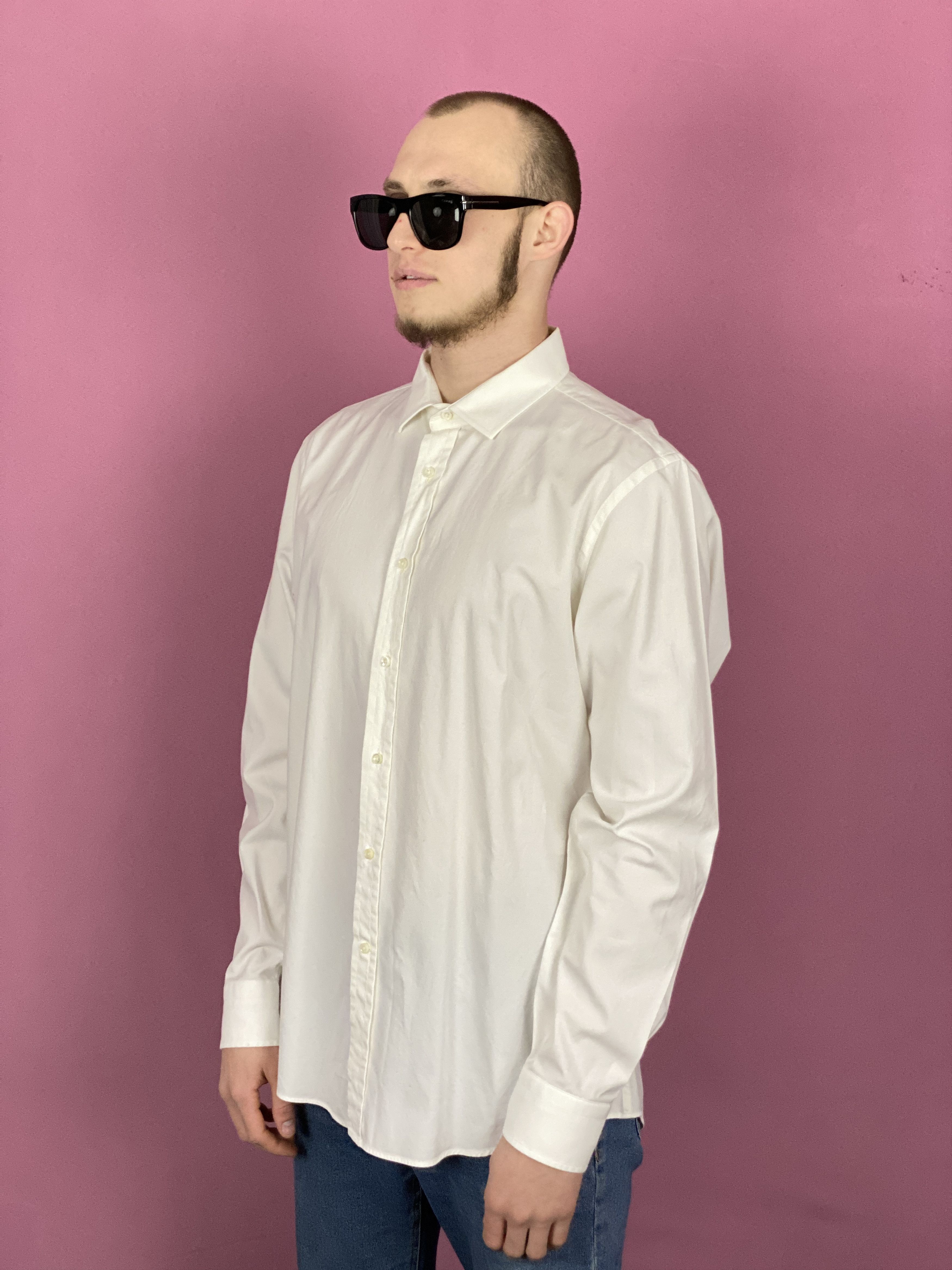 Ralph Lauren × Ralph Lauren Black Label Ralph Lauren Black Label Dress Shirt - XL Size US XL / EU 56 / 4 - 2 Thumbnail