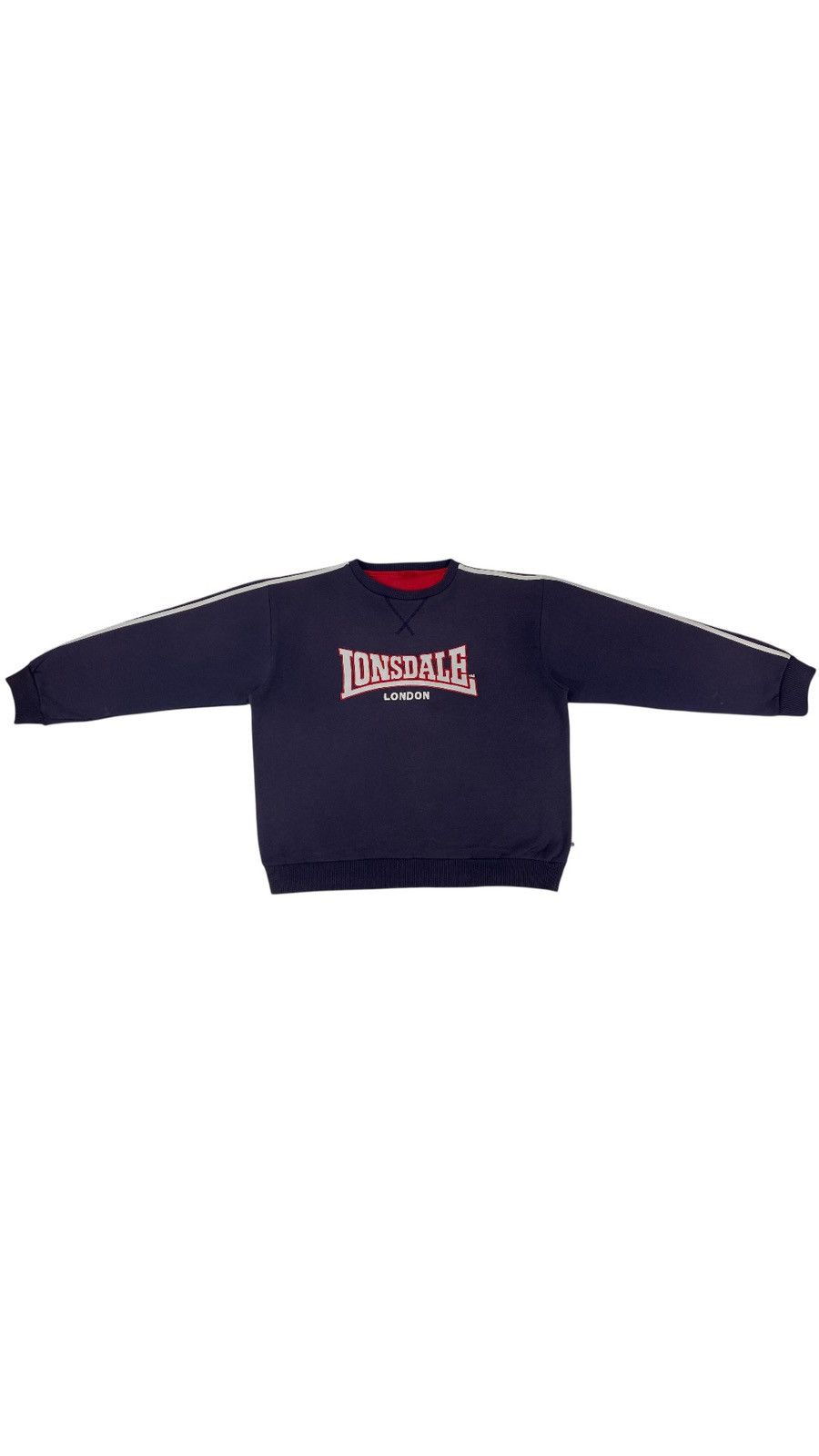 Lonsdale 🔥LASTDROP🔥 Vintage Lonsdale London Baggy Oversize Sweatshirt Size US XL / EU 56 / 4 - 3 Thumbnail