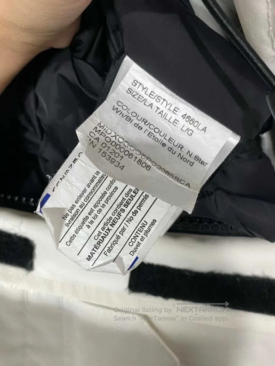 Canada Goose white canada goose expedition down jacket. Size US L / EU 52-54 / 3 - 6 Thumbnail