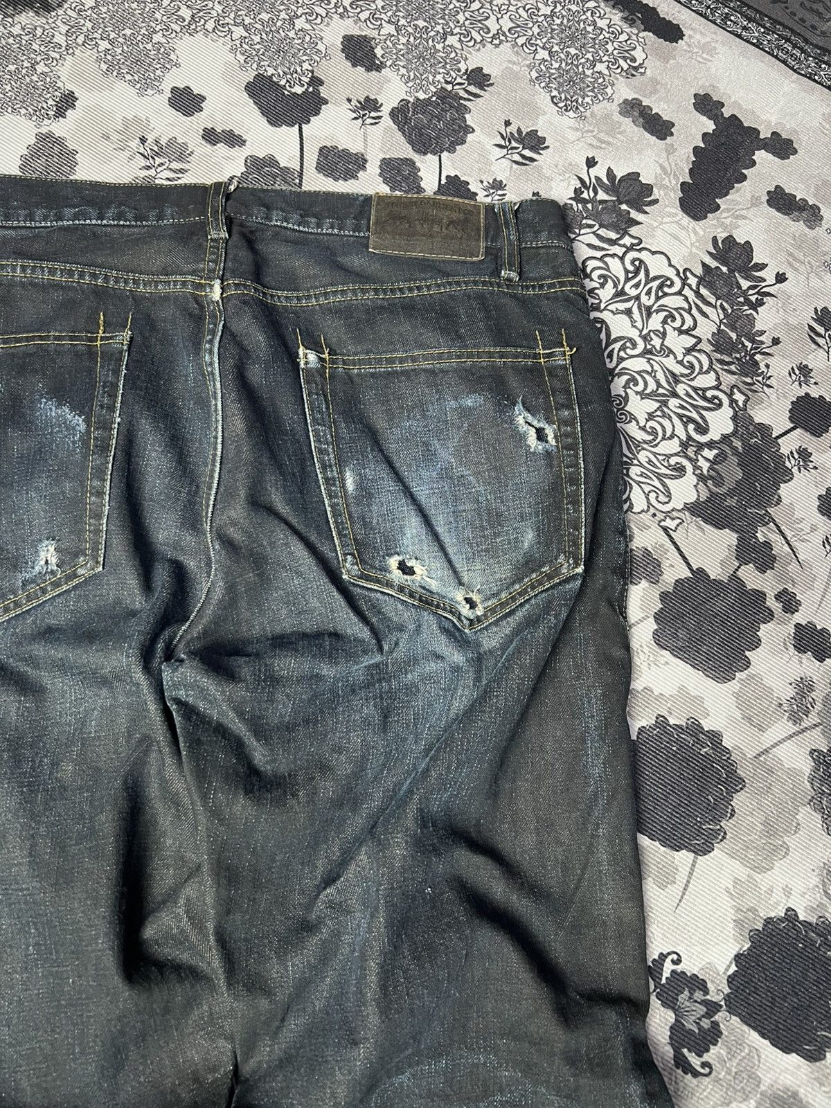 Stussy Stussy Rough & Rugged Signature Denim Jeans Size US 34 / EU 50 - 4 Thumbnail