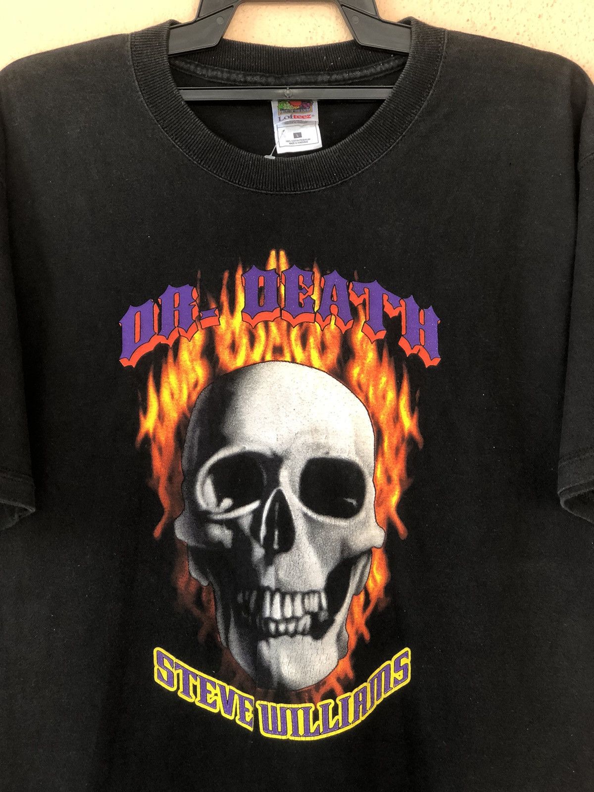 Vintage × WCW/nWo × WWF Vintage 90s DR DEATH Steve Williams Wrestler Size US L / EU 52-54 / 3 - 2 Thumbnail