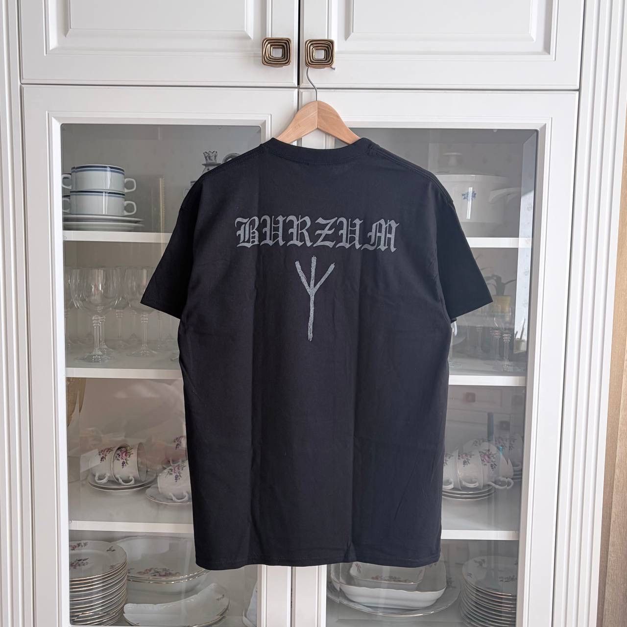 Band Tees T-shirt Burzum - Hvist lyset tar oss / Black metal Size US L / EU 52-54 / 3 - 4 Thumbnail