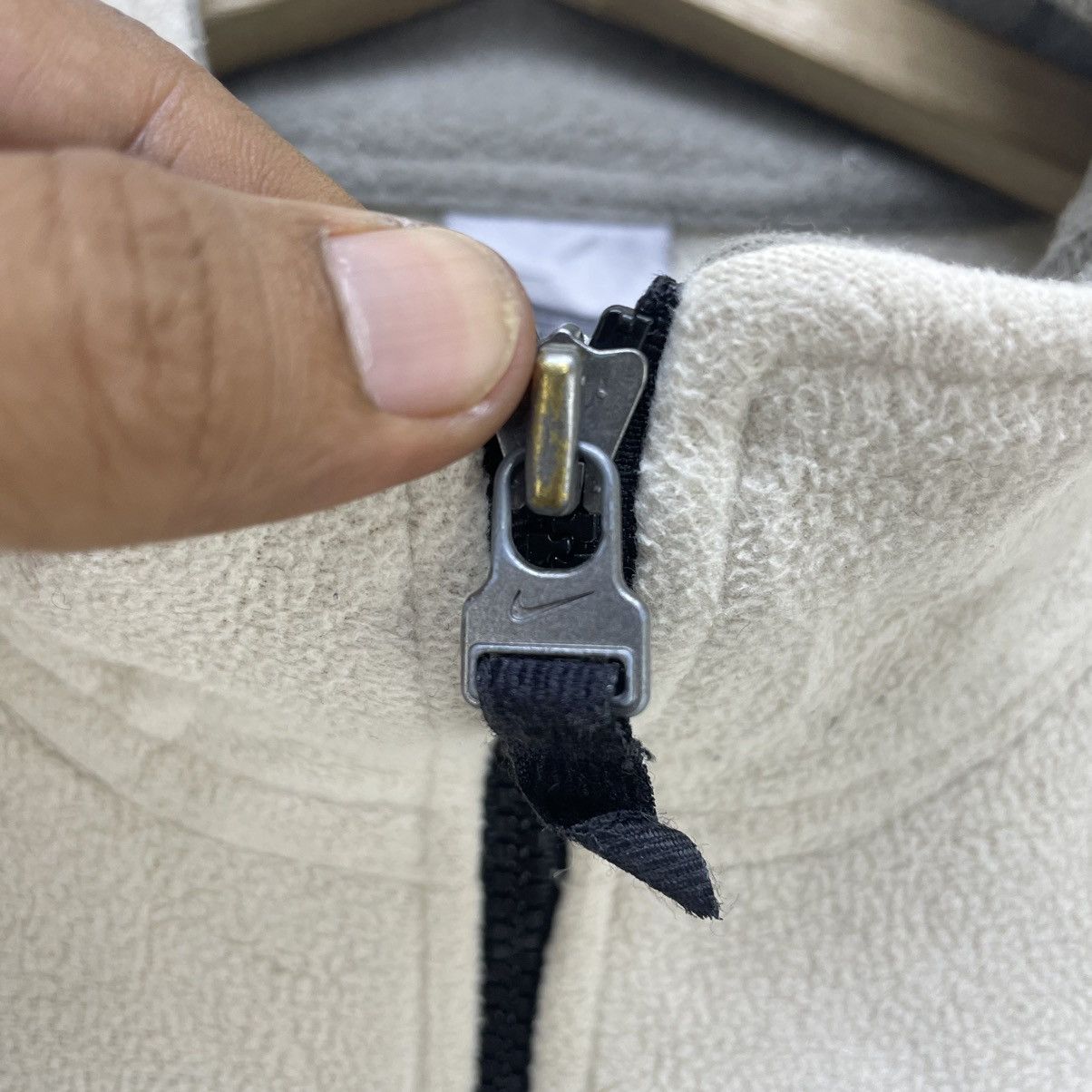Nike × Vintage Vintage Nike Y2K Fleece Jacket Size US M / EU 48-50 / 2 - 6 Thumbnail