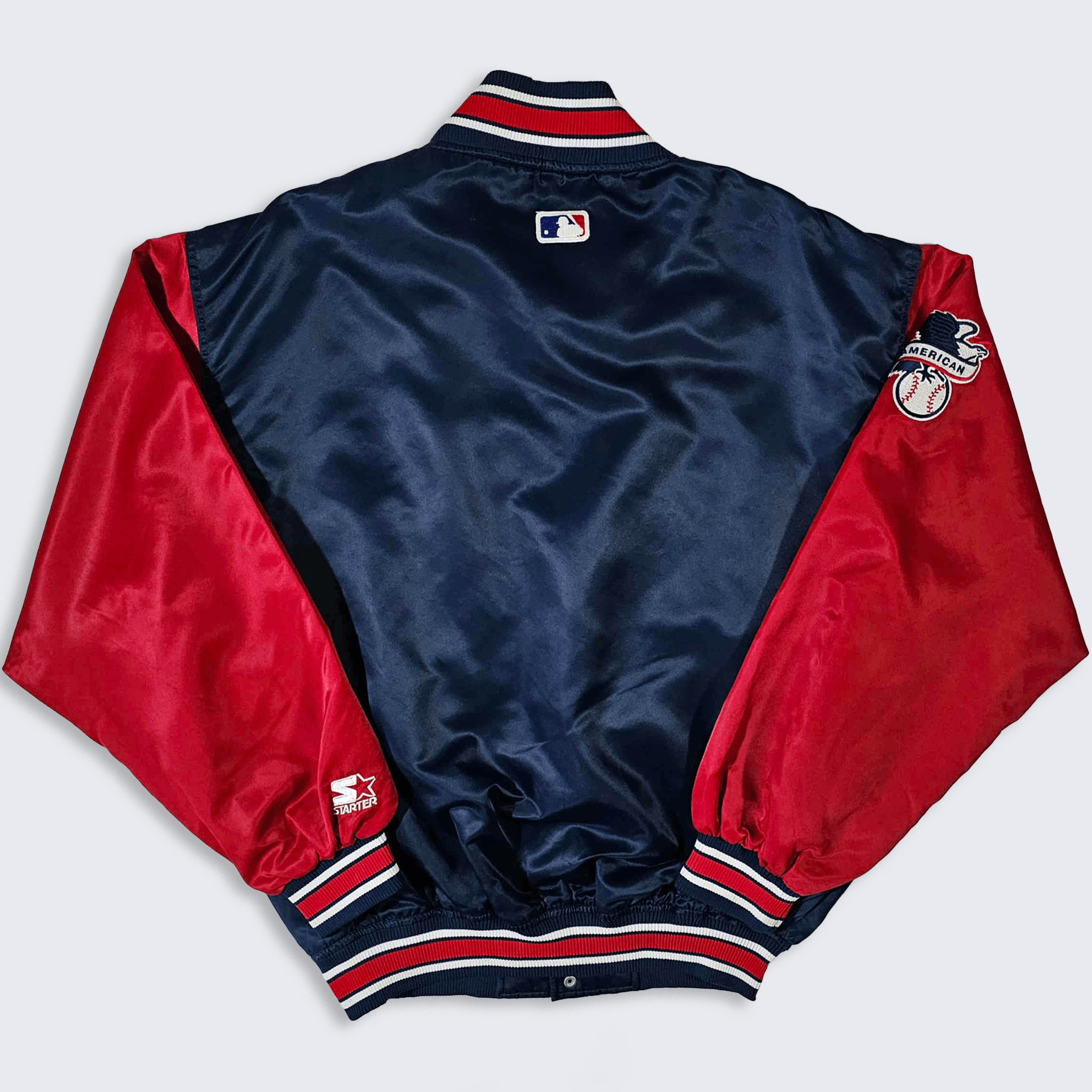 MLB Minnesota Twins Vintage 90s Starter Satin Bomber Jacket Size US XL / EU 56 / 4 - 2 Thumbnail