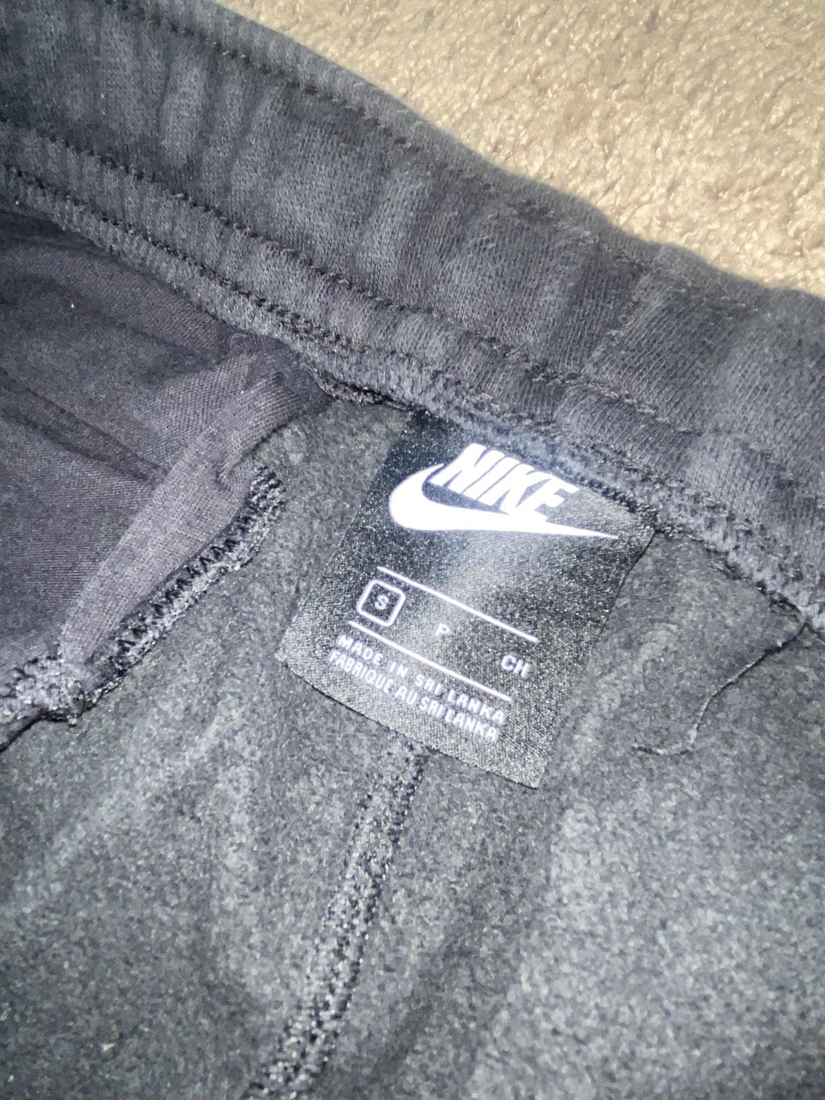 Nike Nike Baggy Sweatpants Black Brown Size S Size US 30 / EU 46 - 4 Thumbnail