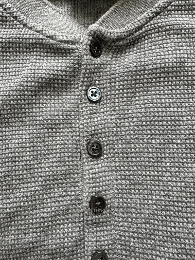 Thom Browne Thom Browne Waffle Long Sleeve Sweater Size US L / EU 52-54 / 3 - 3 Thumbnail