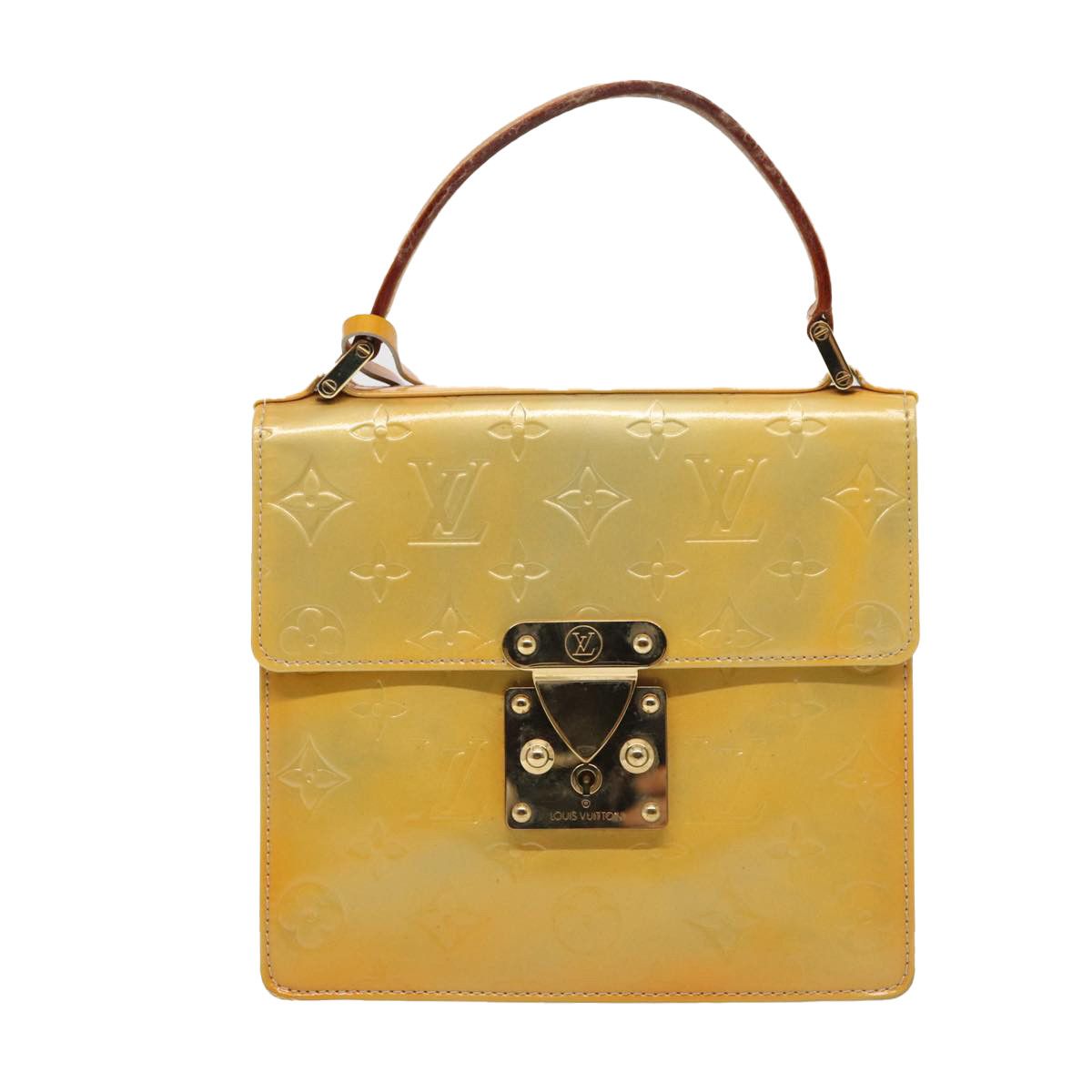 Louis Vuitton Spring Street Camel Patent Leather Handbag (Pre-Owned) Size ONE SIZE - 1 Thumbnail