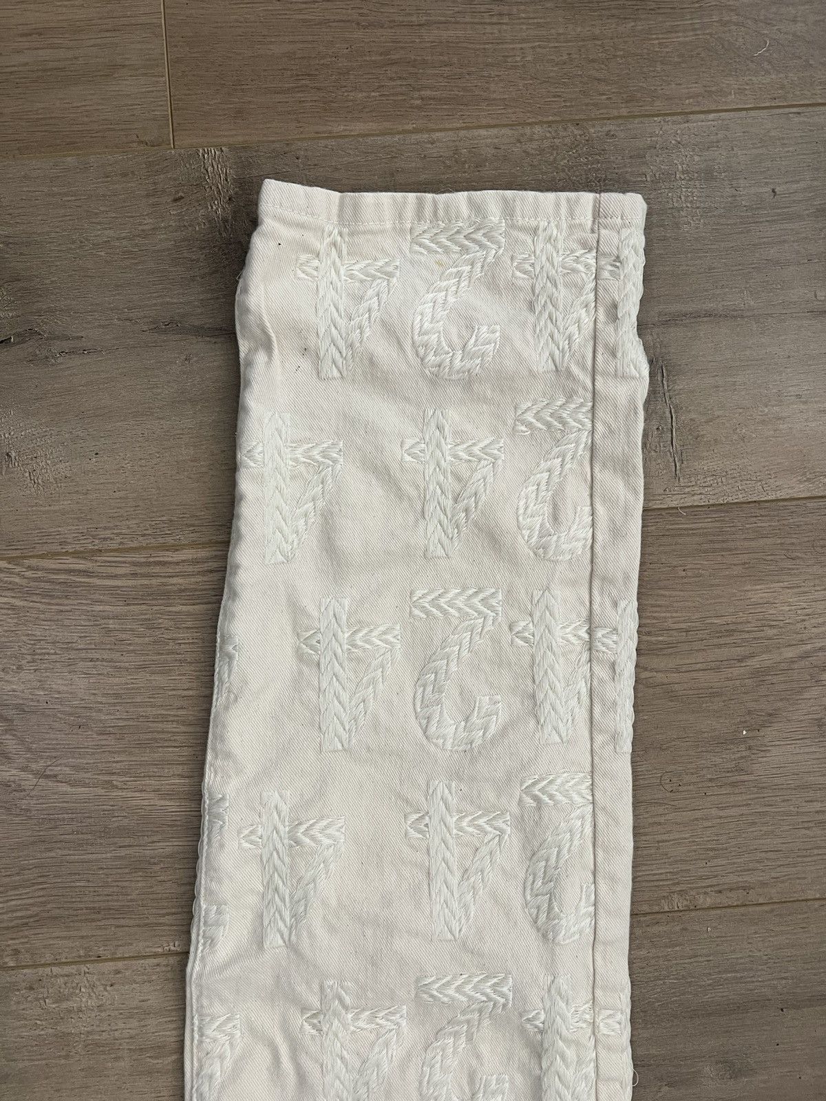 424 424 EMBROIDERED MENS TROUSERS Size US 32 / EU 48 - 4 Thumbnail