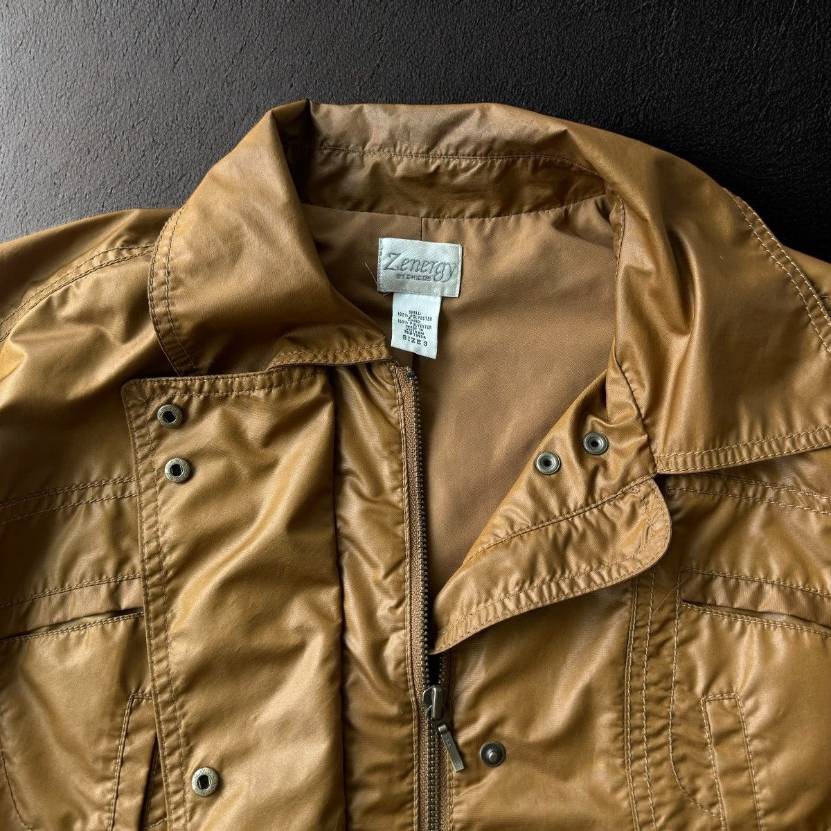 Japanese Brand × Vintage Vintage 90s Y2k Tactical Nylon Moto Style Boxy Jacket M Size US M / EU 48-50 / 2 - 3 Thumbnail