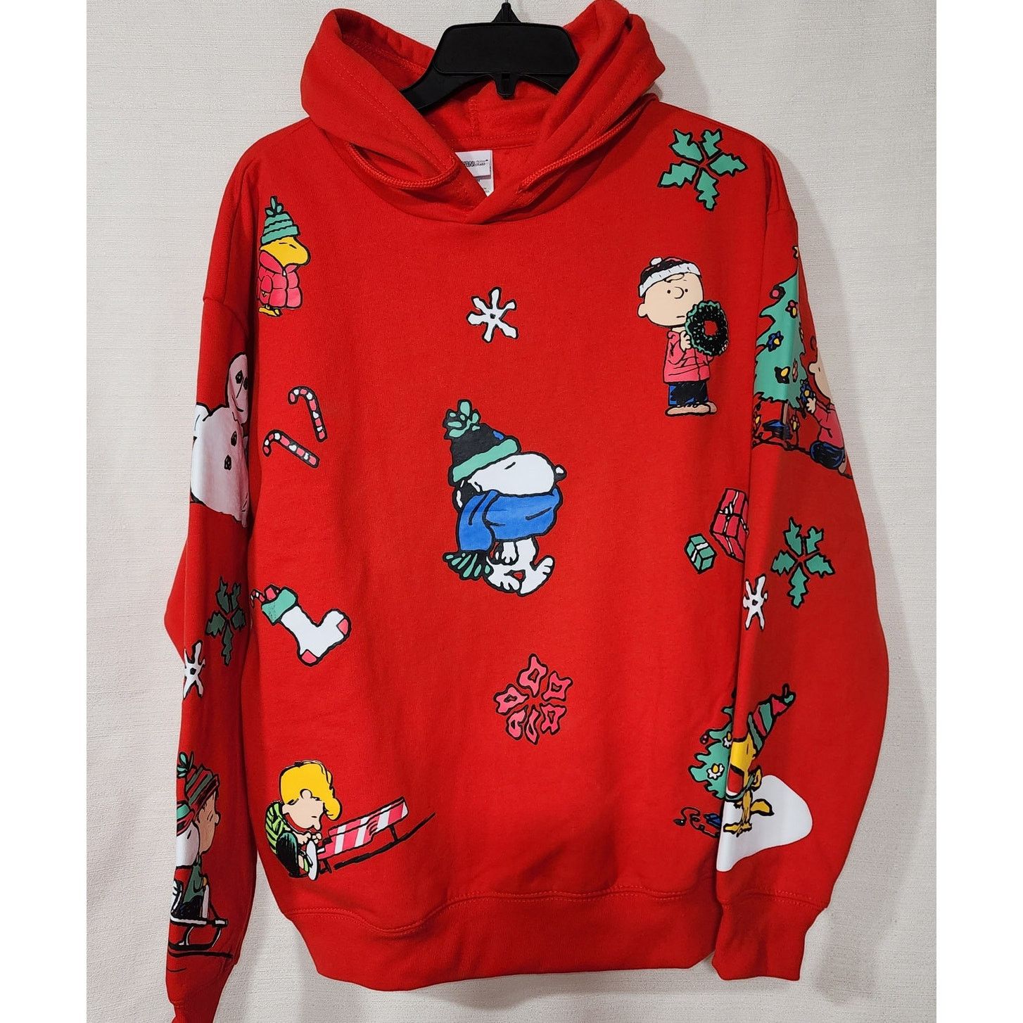 Other Snoopy and Friends christmas hoodie men's size medium Size US M / EU 48-50 / 2 - 1 Thumbnail