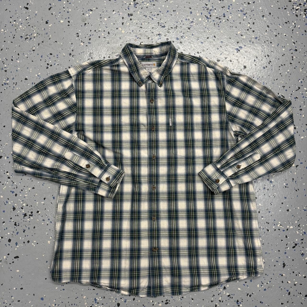 Carhartt Carhartt Relaxed Fit Button Up Shirt Mens XL Long Sleeve Size US XL / EU 56 / 4 - 1 Thumbnail