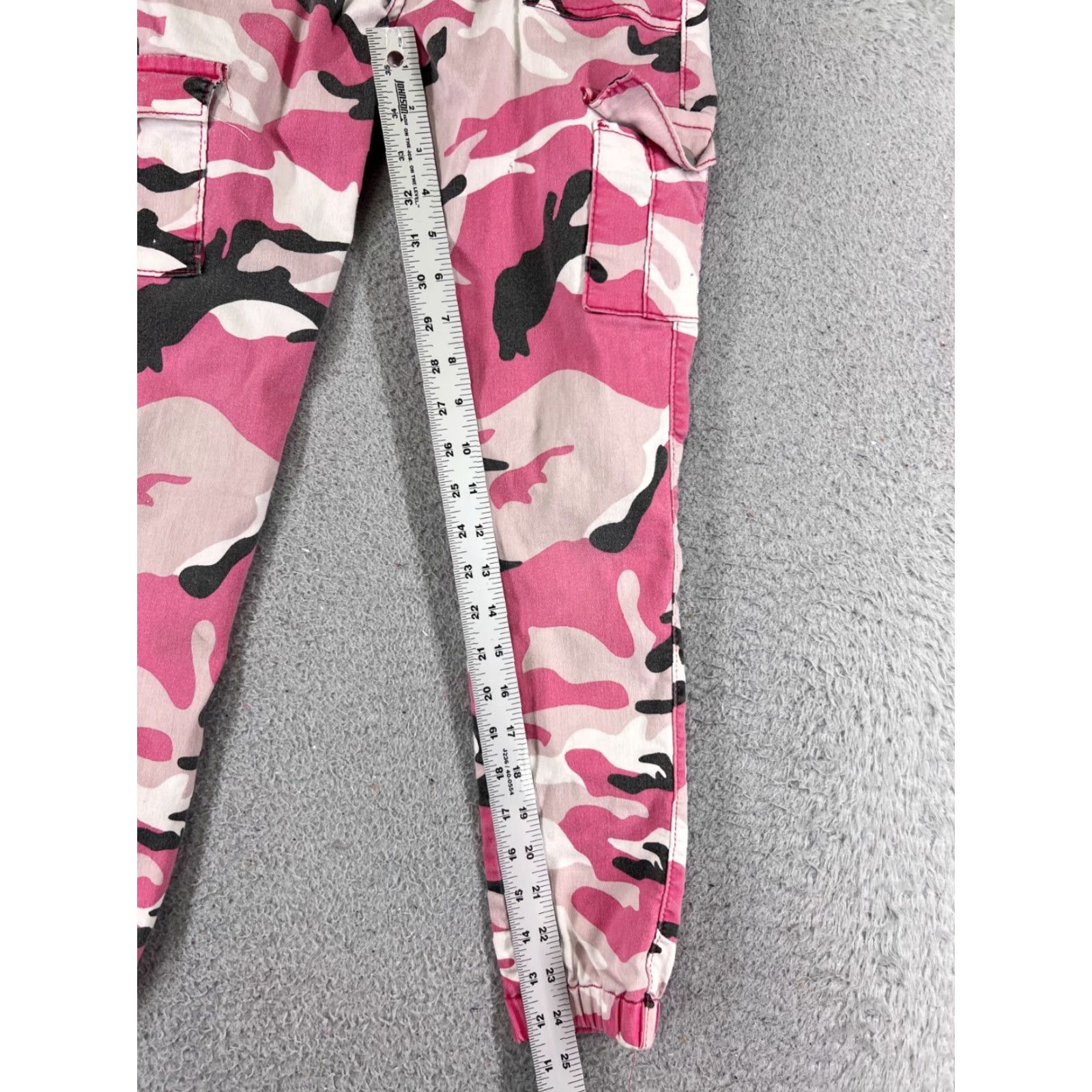 Vintage VIP Jeans Pink Denim Pants Womens 3 Cargo Jeans Pink VIP Jeans Womens Denim Pants 3 Cargo Pink Denim Jeans Маш Size 26" / US 2 / IT 38 - 7 Thumbnail