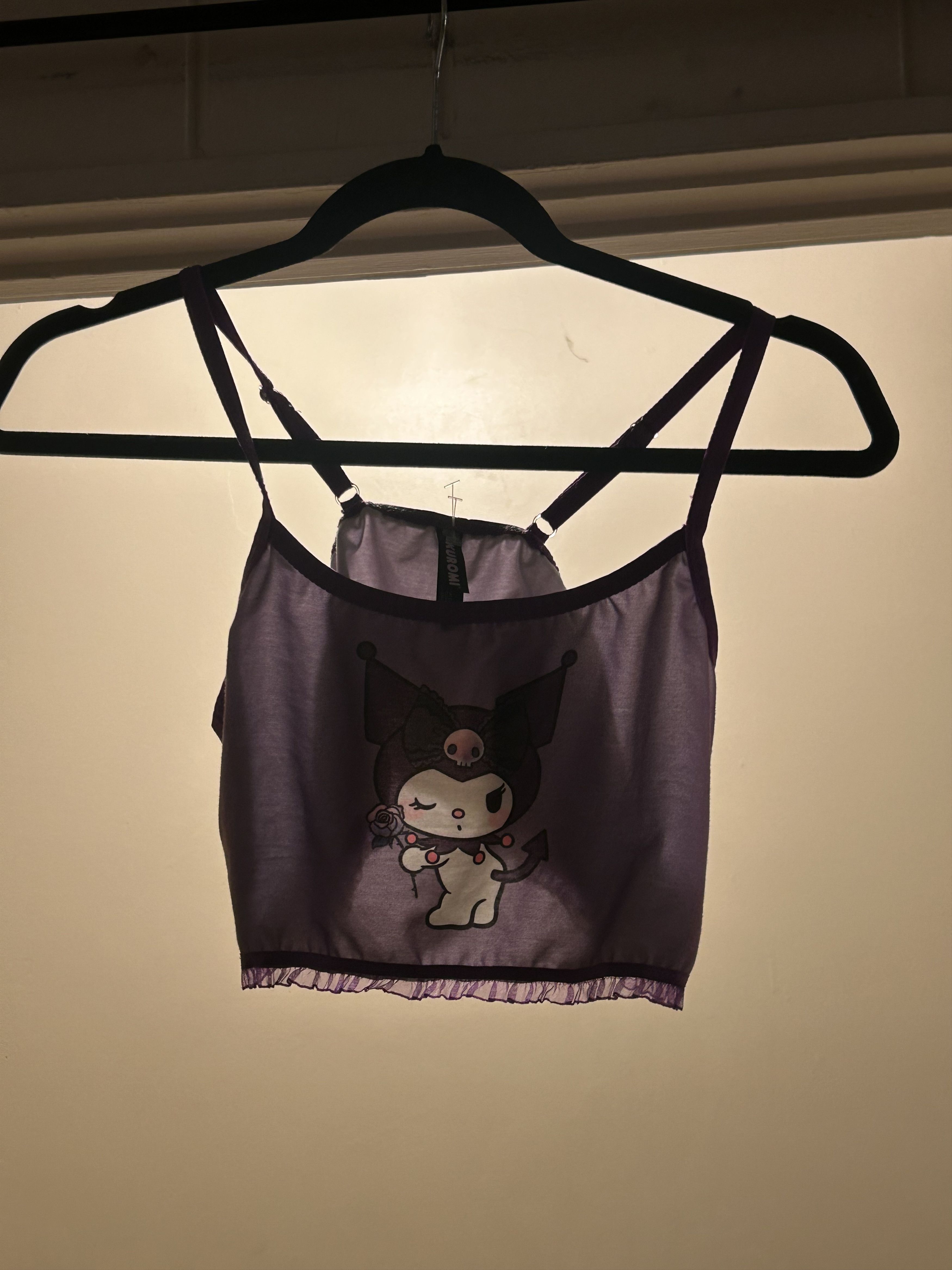 Hot Topic Kuromi Rose Lace Bralette Hot Topic Sanrio Hello Kitty Size XL / US 12-14 / IT 48-50 - 1 Preview