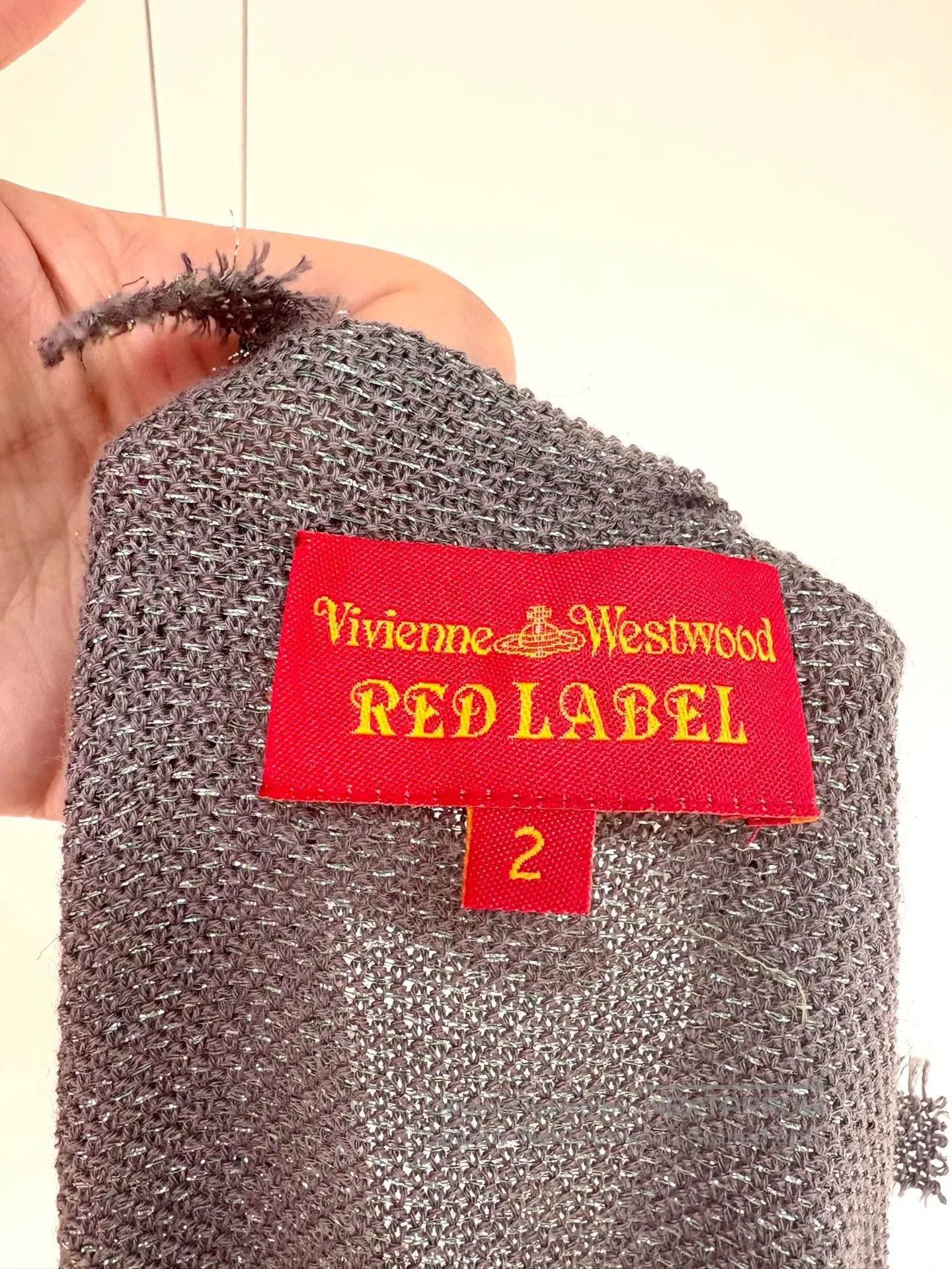 Vivienne Westwood Vivienne Westwood Vintage Gray Shimmer Knit. Size M / US 6-8 / IT 42-44 - 7 Thumbnail