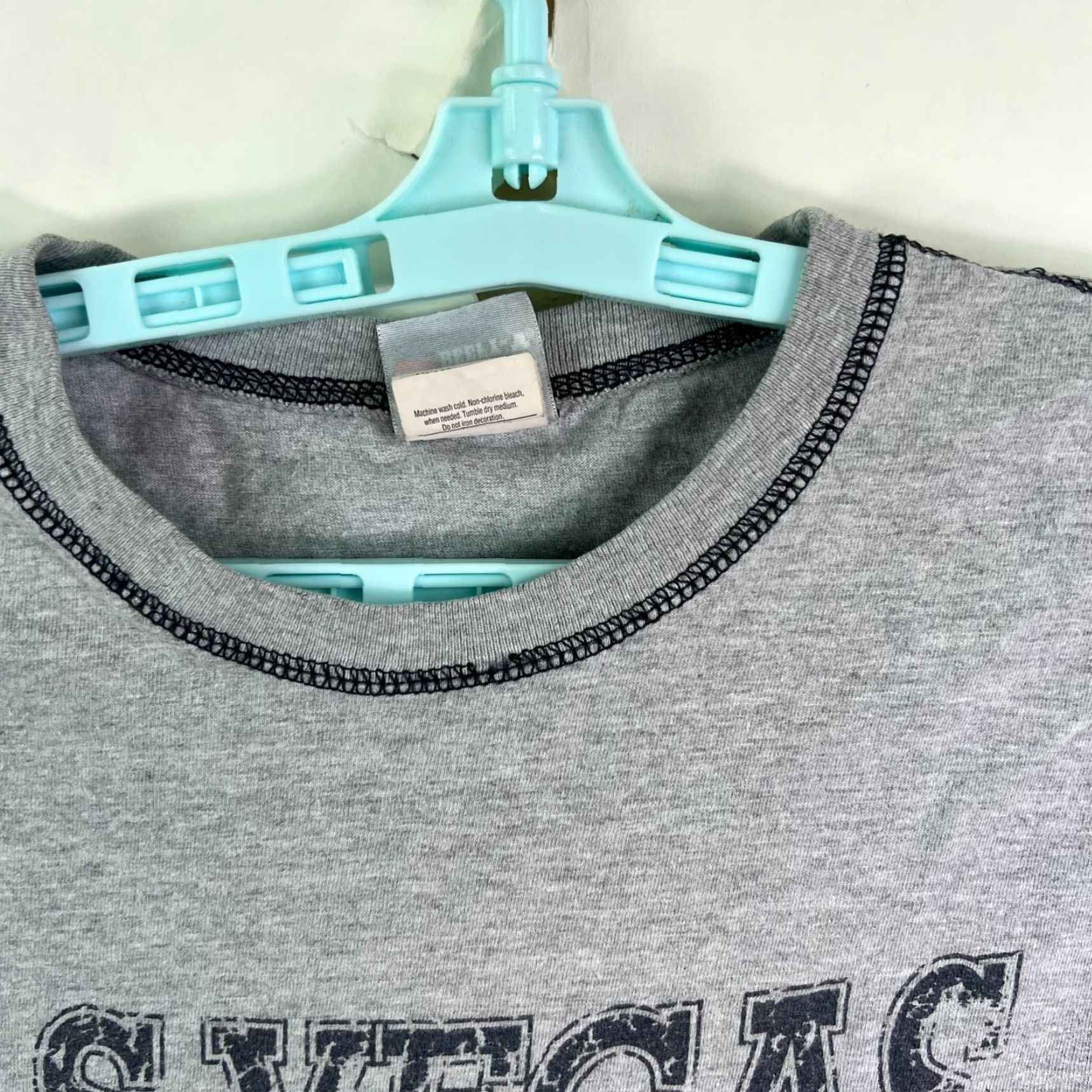 Hanes Hanes Las Vegas Graphic T-Shirt Adult Gray Size L Tag Size US L / EU 52-54 / 3 - 2 Thumbnail