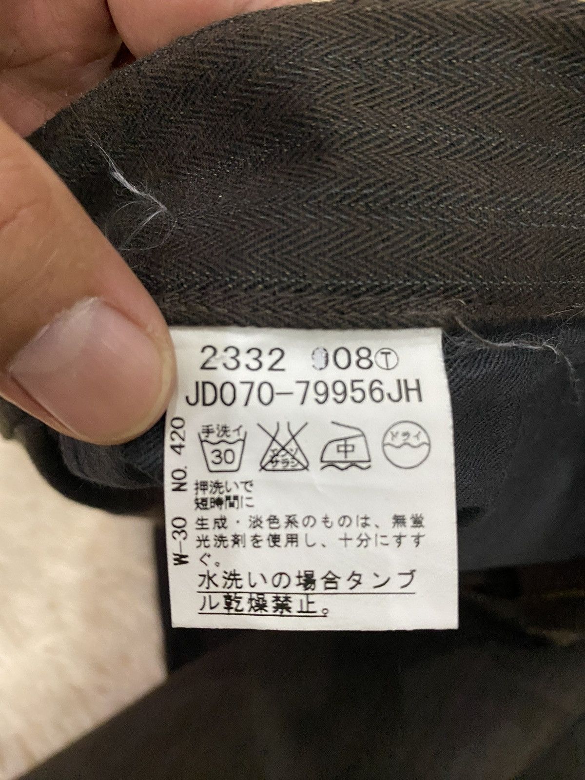 Japanese Brand Takeo Kikuchi Jeans Pants Japanese Size US 30 / EU 46 - 13 Thumbnail