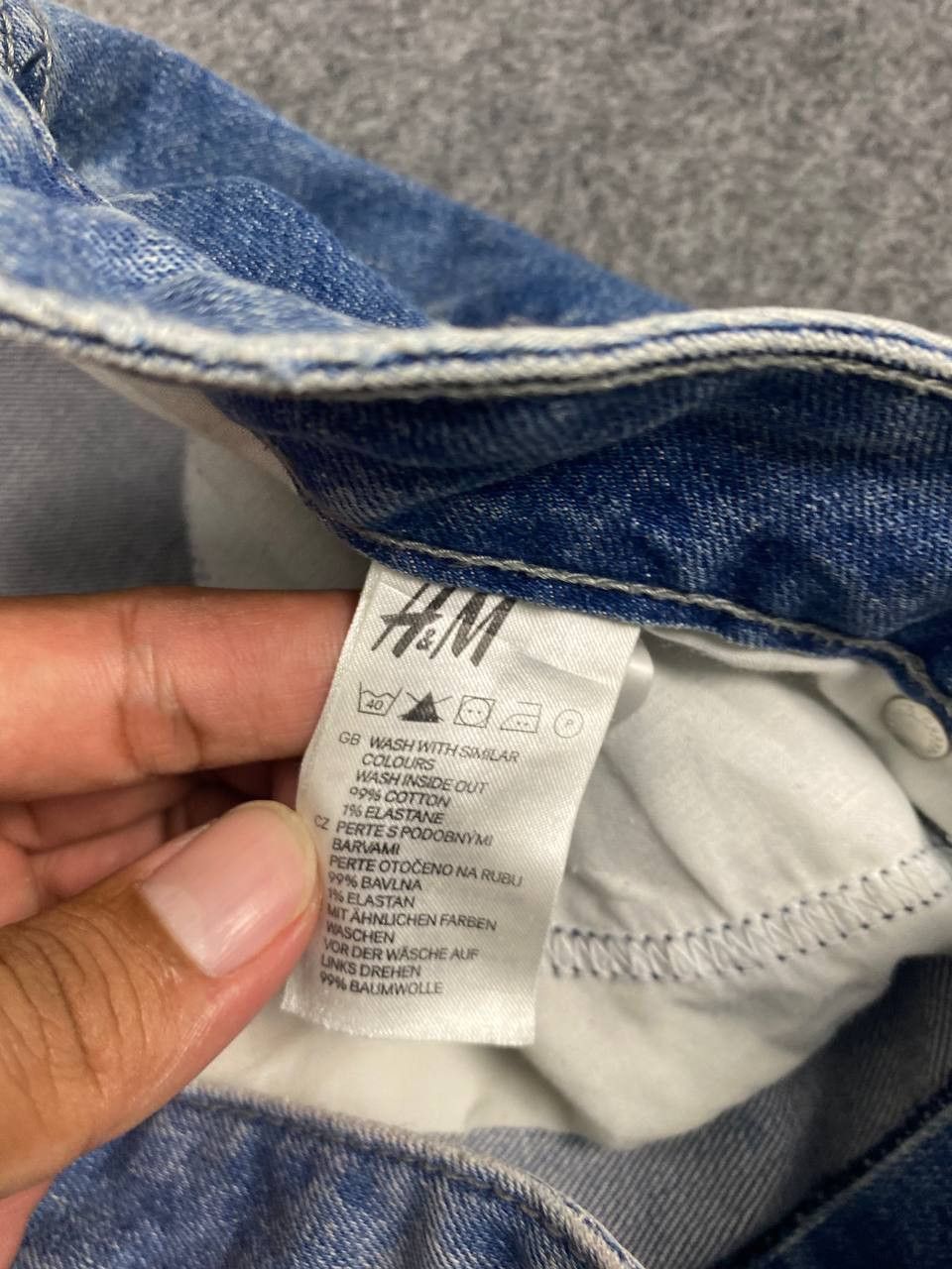 H&M & denim by h&m bootcut flare low waist denim nice design Size US 35 - 11 Thumbnail