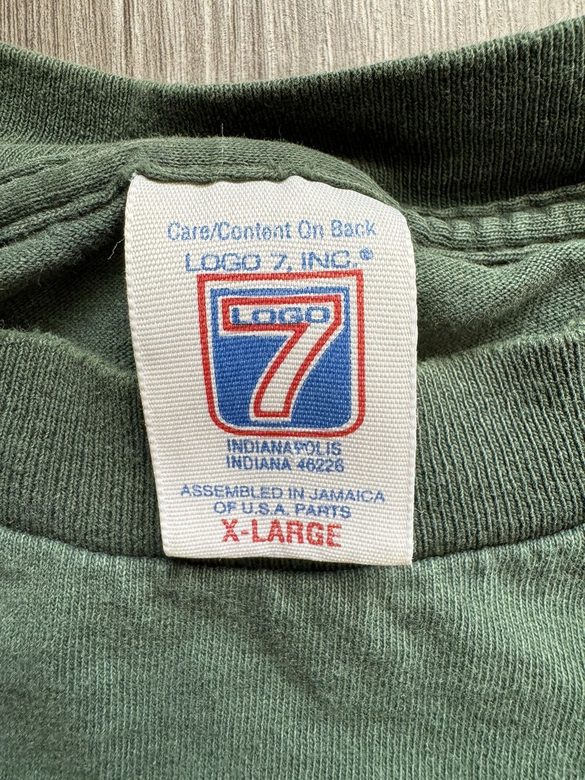 Logo 7 × NFL × Vintage Vintage 90s Green Bay Packers Shirt Logo 7 Blank Size US XL / EU 56 / 4 - 3 Thumbnail