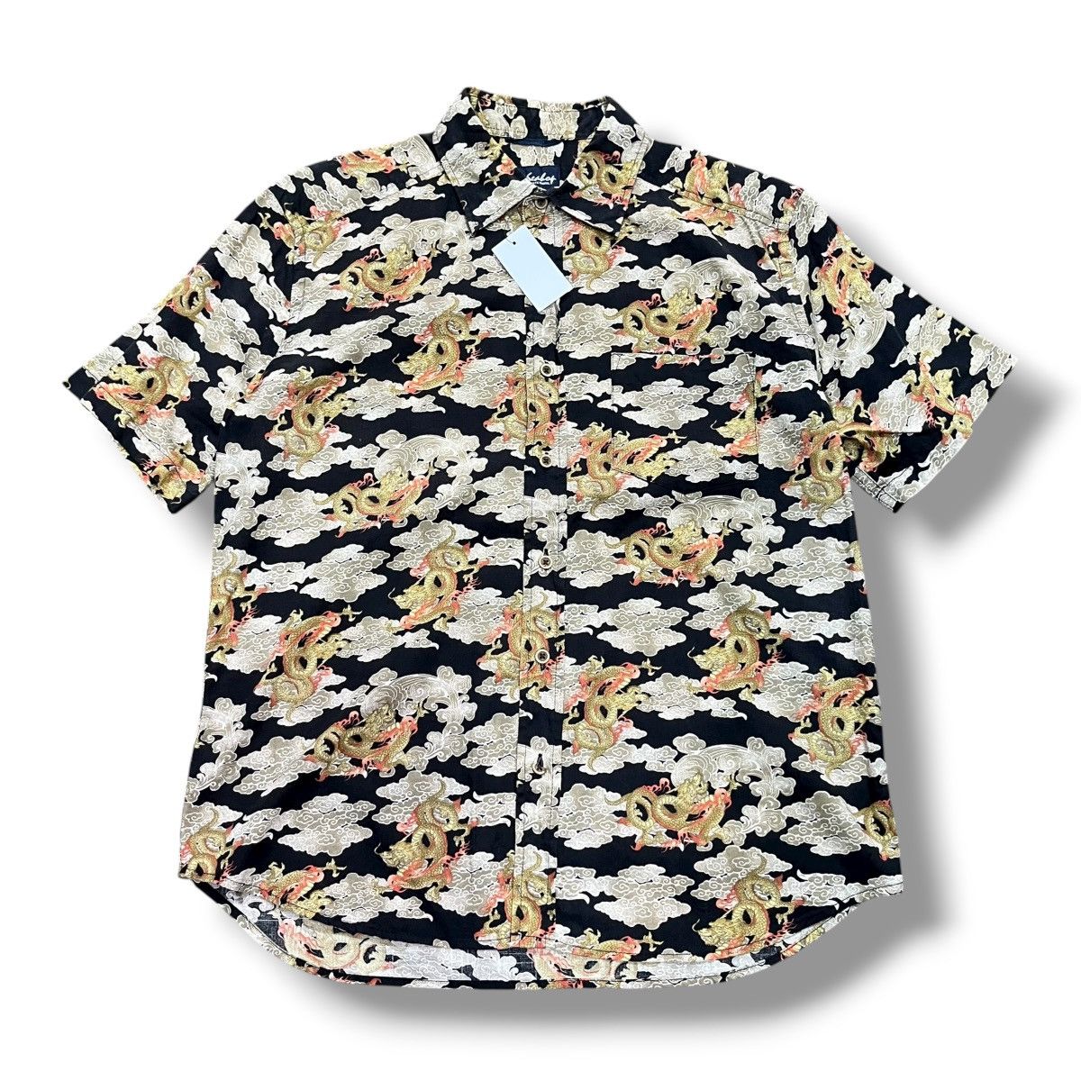 Pleats Please Issey Miyake Vintage Seabor Dragon shirt Size US M / EU 48-50 / 2 - 1 Thumbnail