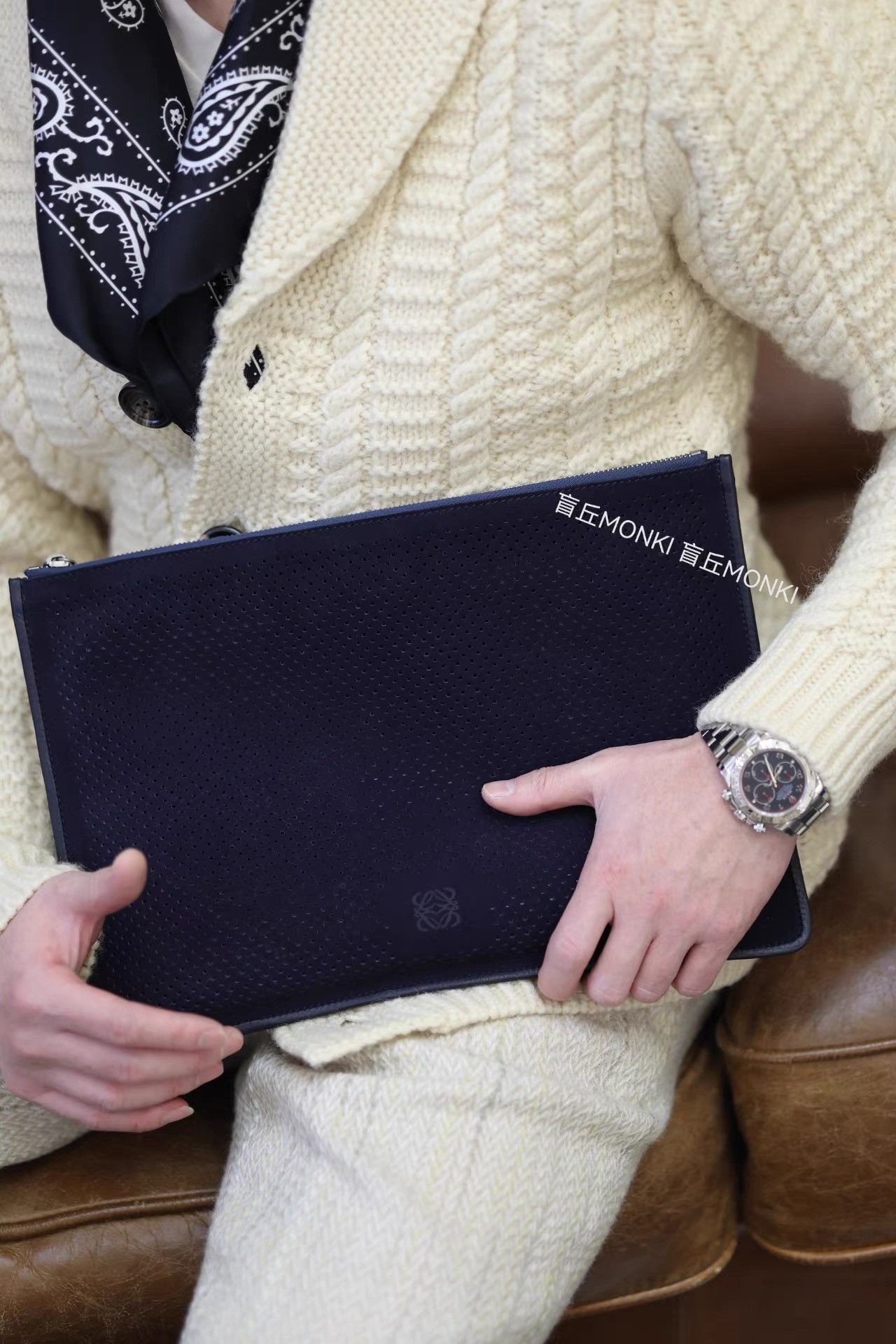 Loewe Loewe Envelope Document Pouch Men’s Bag K32 Size ONE SIZE - 5 Thumbnail
