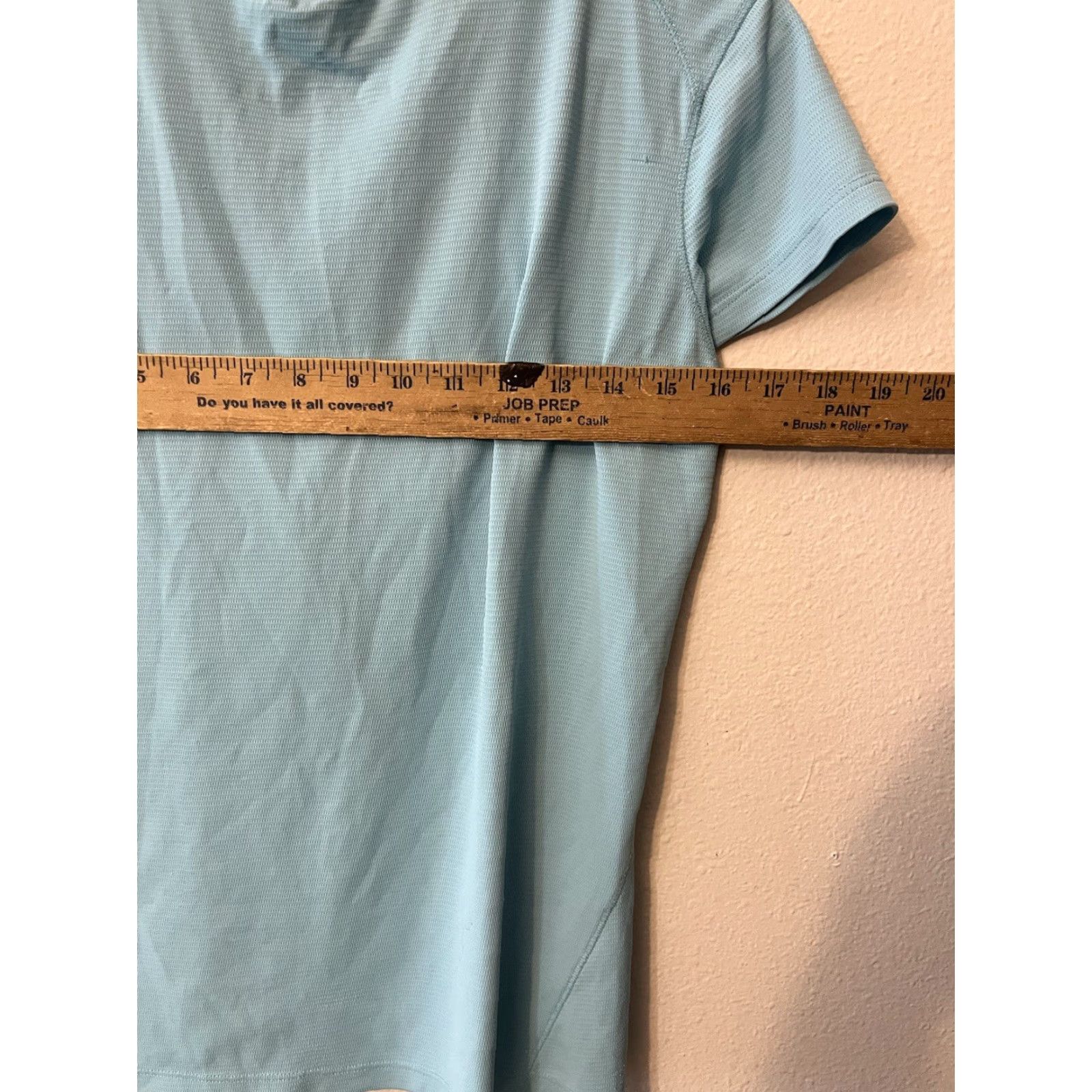 Vintage L.L. Bean Women’s Athletic Top Large Light Blue Polyester Size L / US 10 / IT 46 - 5 Thumbnail